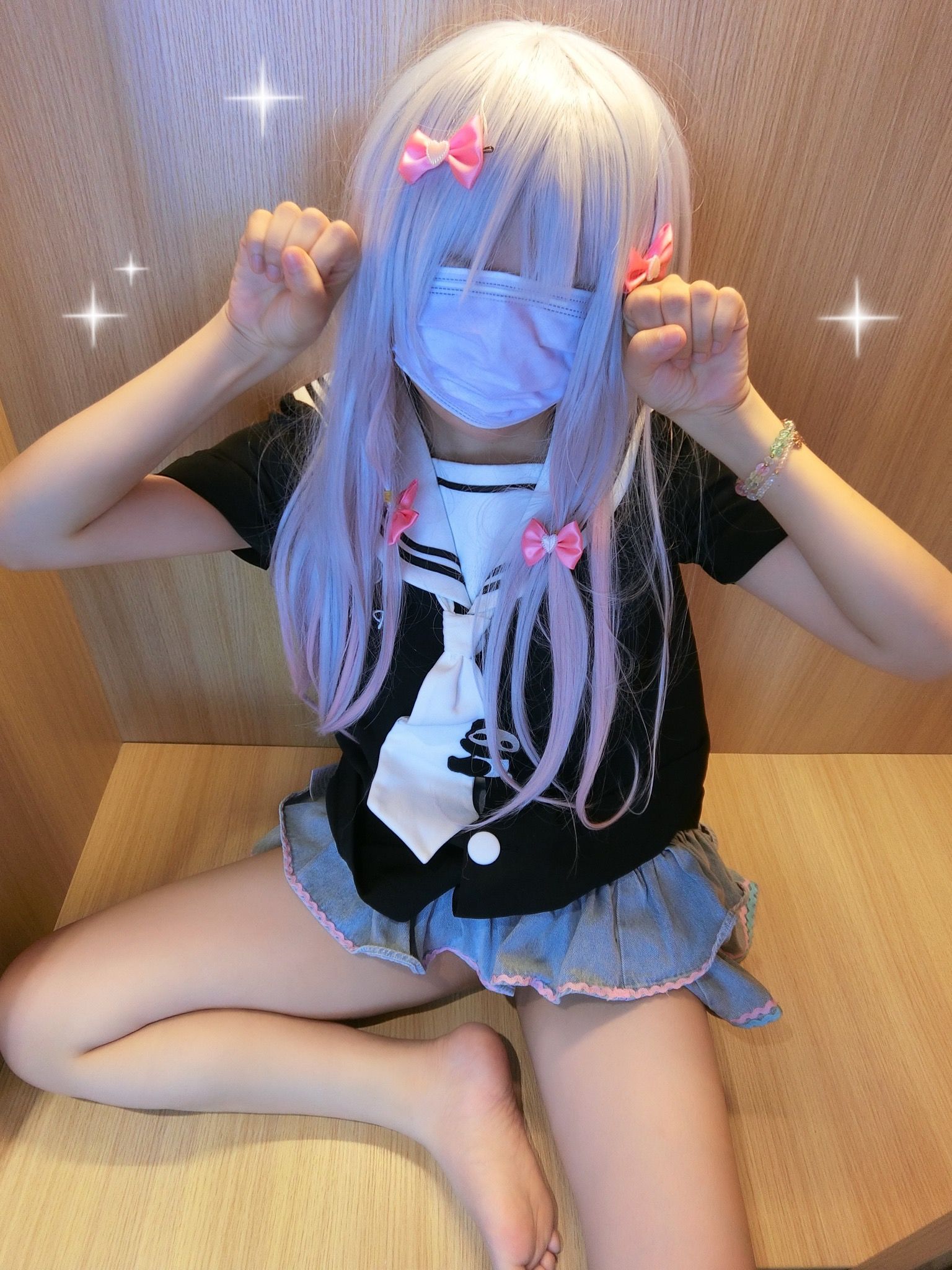COS福利] 萌え系Coser 摇摇乐ヨヨ - 柔肌ロリータ系
