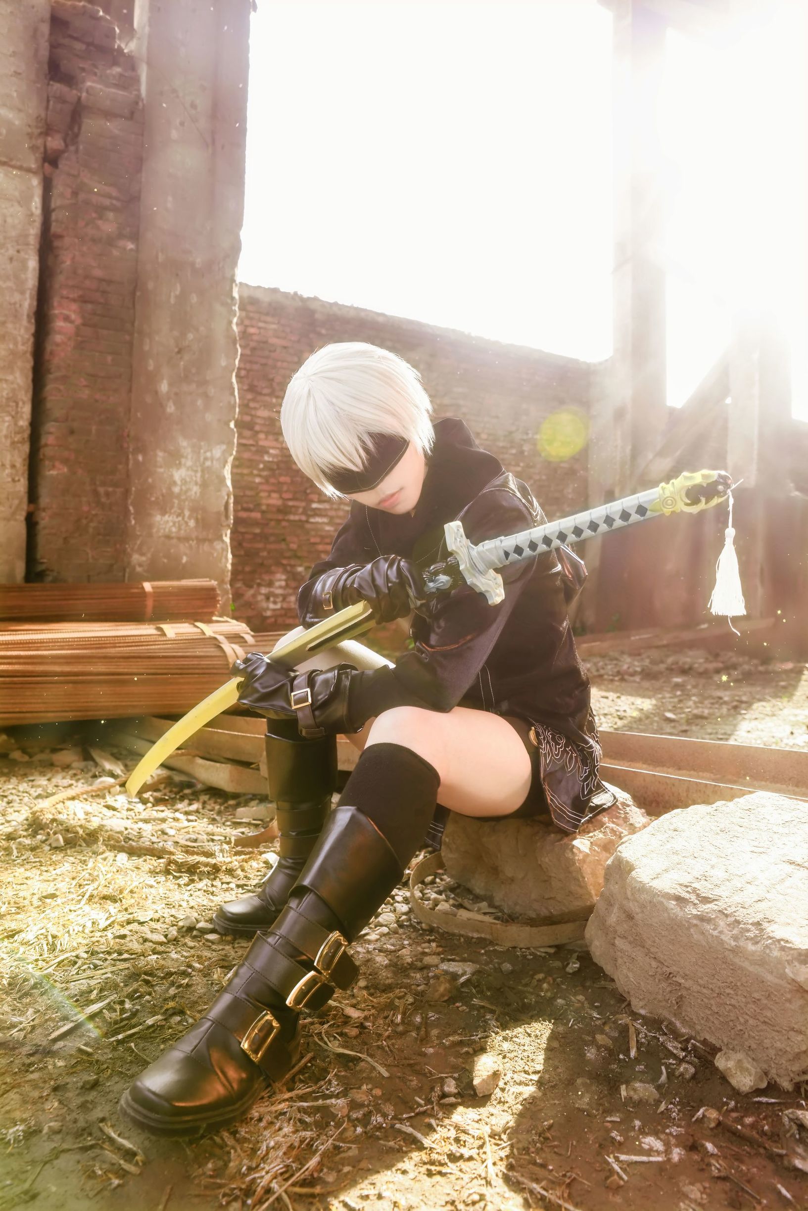 COS Benefits] Cute Girl Bai Yi Zi Leader - NieR: Automata