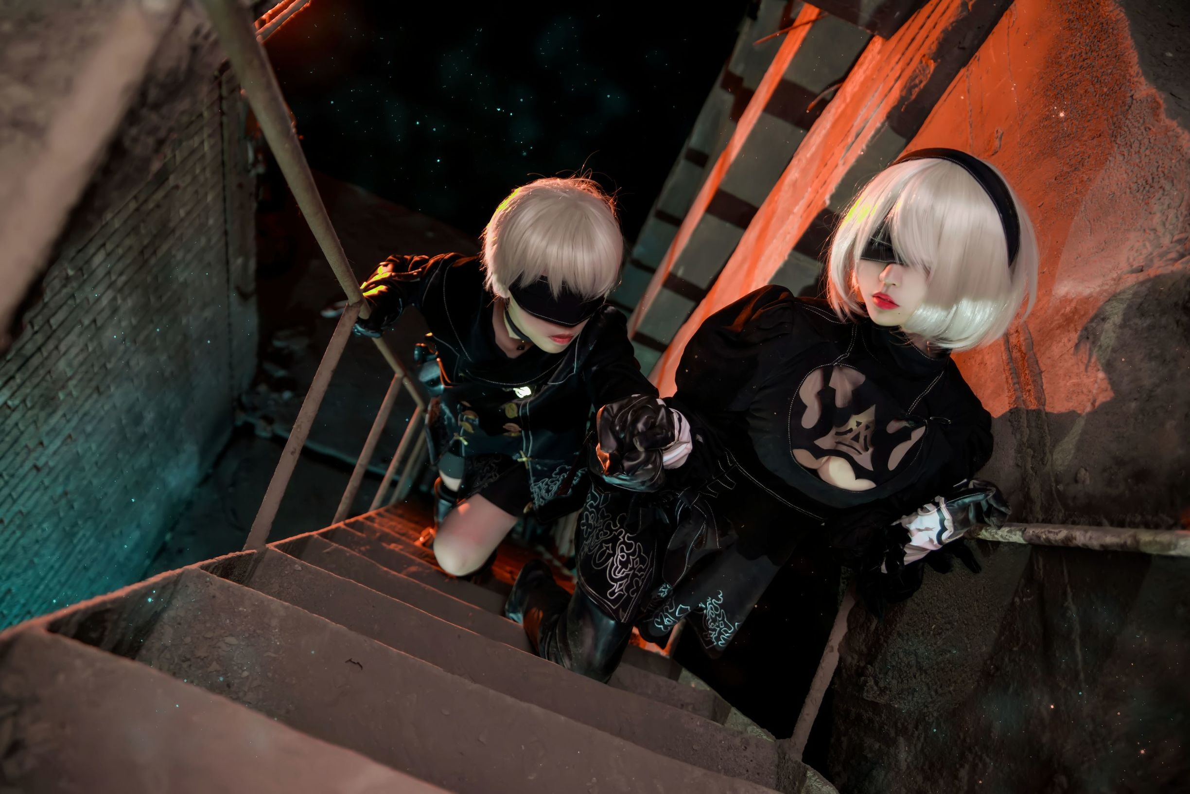 COS Benefits] Cute Girl Bai Yi Zi Leader - NieR: Automata
