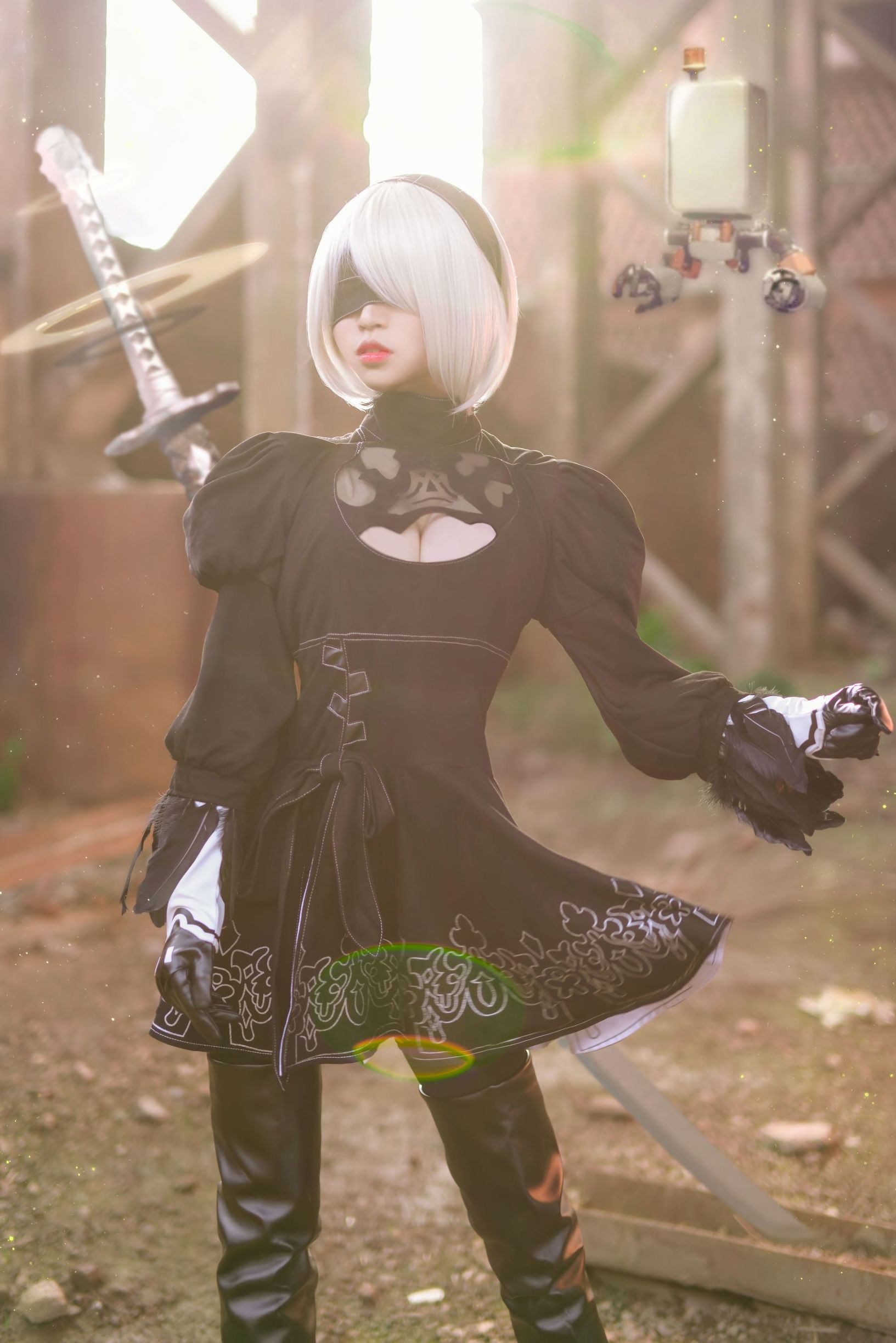 COS Benefits] Cute Girl Bai Yi Zi Leader - NieR: Automata