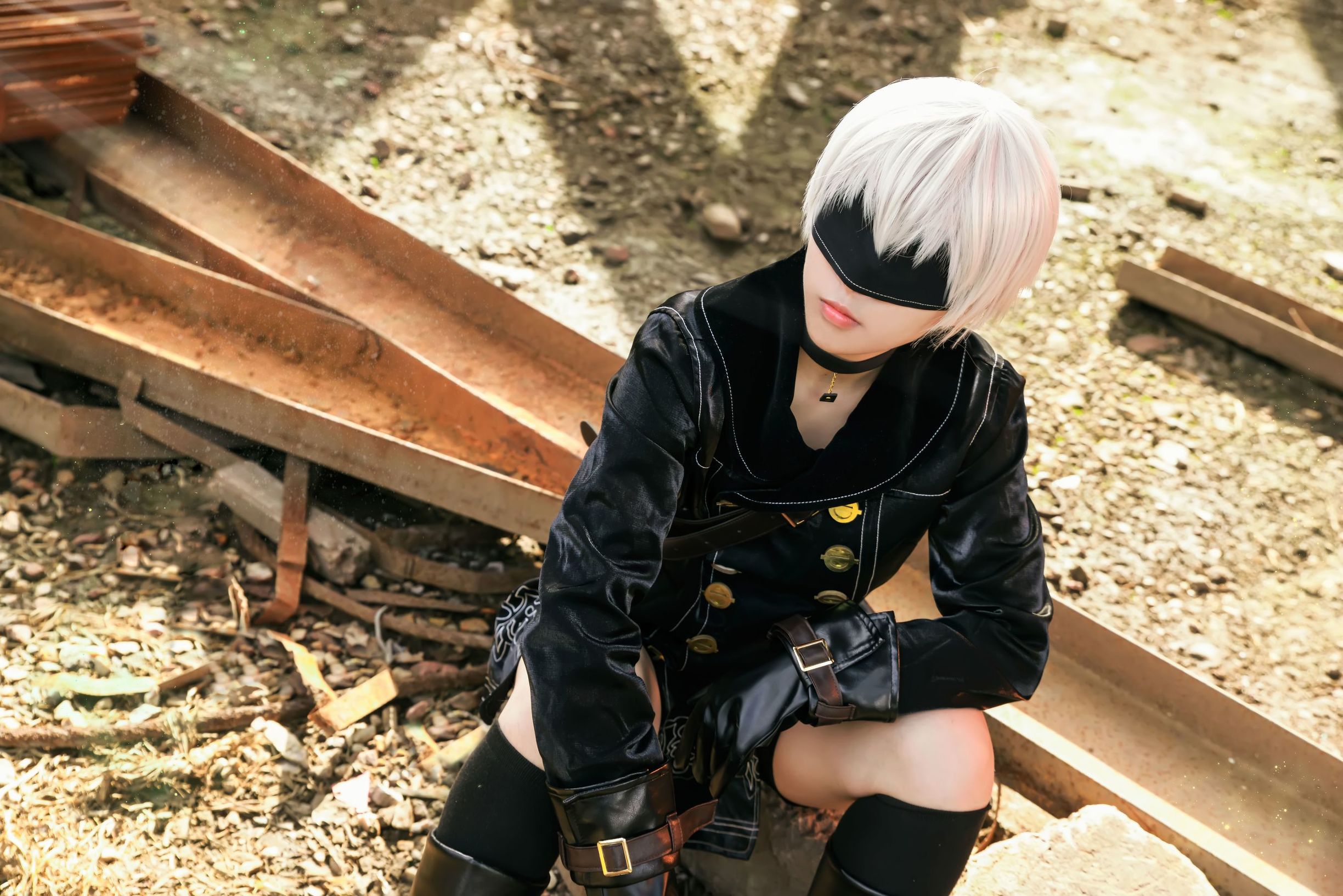 COS Benefits] Cute Girl Bai Yi Zi Leader - NieR: Automata