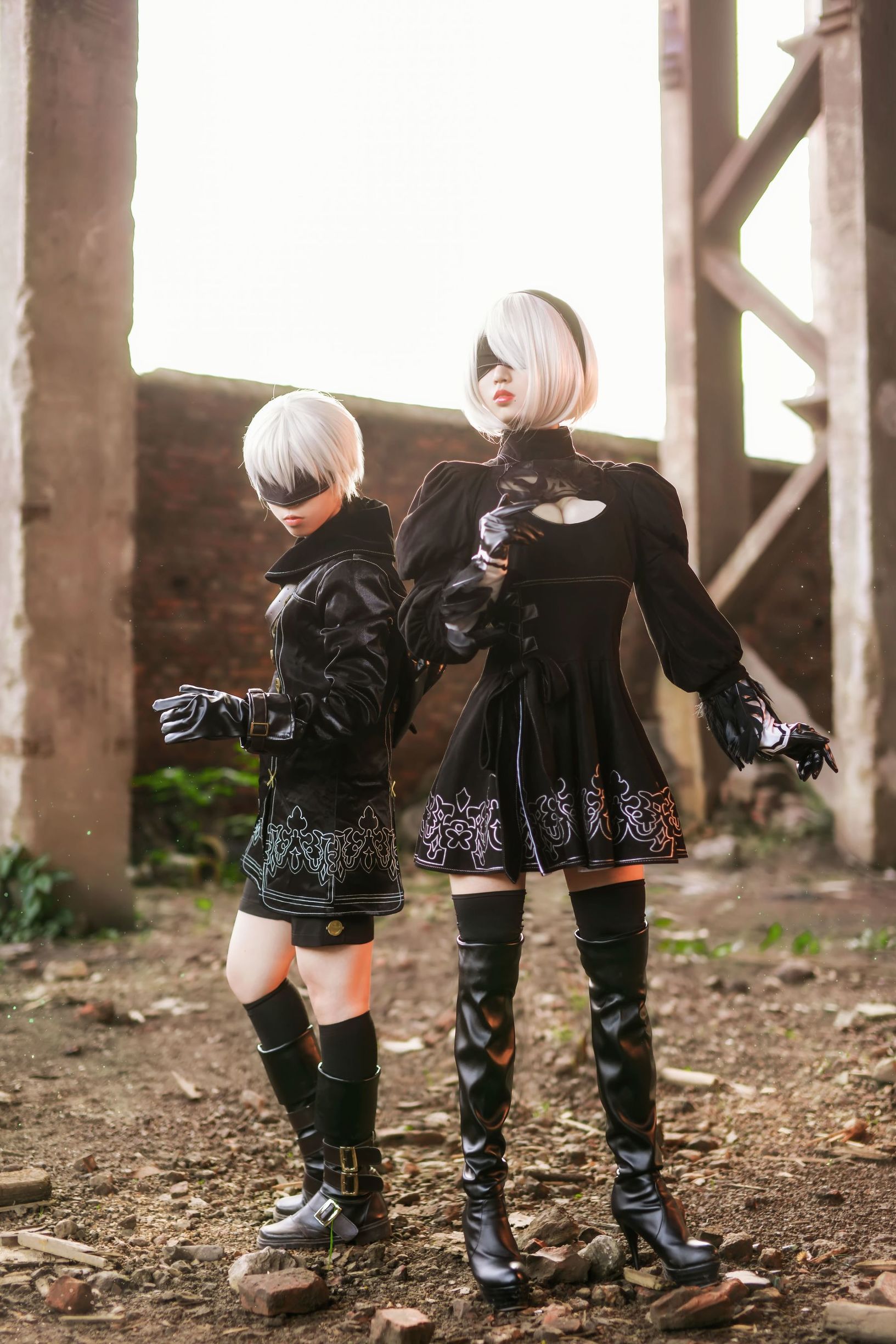 COS Benefits] Cute Girl Bai Yi Zi Leader - NieR: Automata