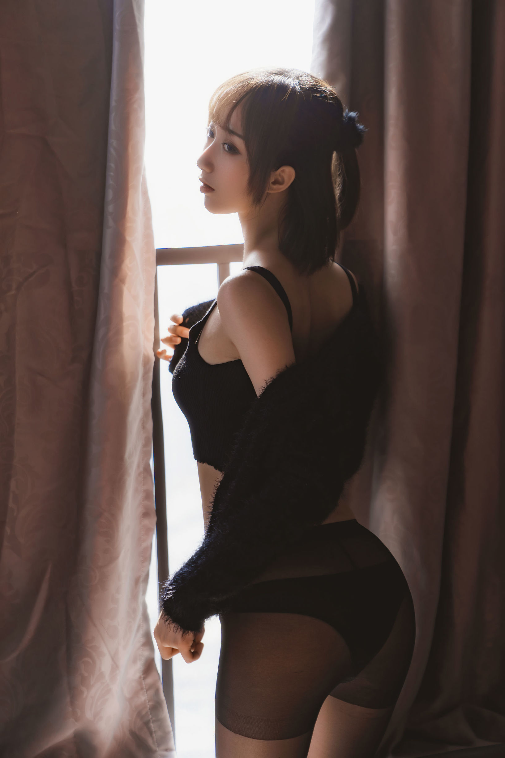 COS Welfare] Moe Style Miss Sister MuMianMian OwO - Black Silk Private A