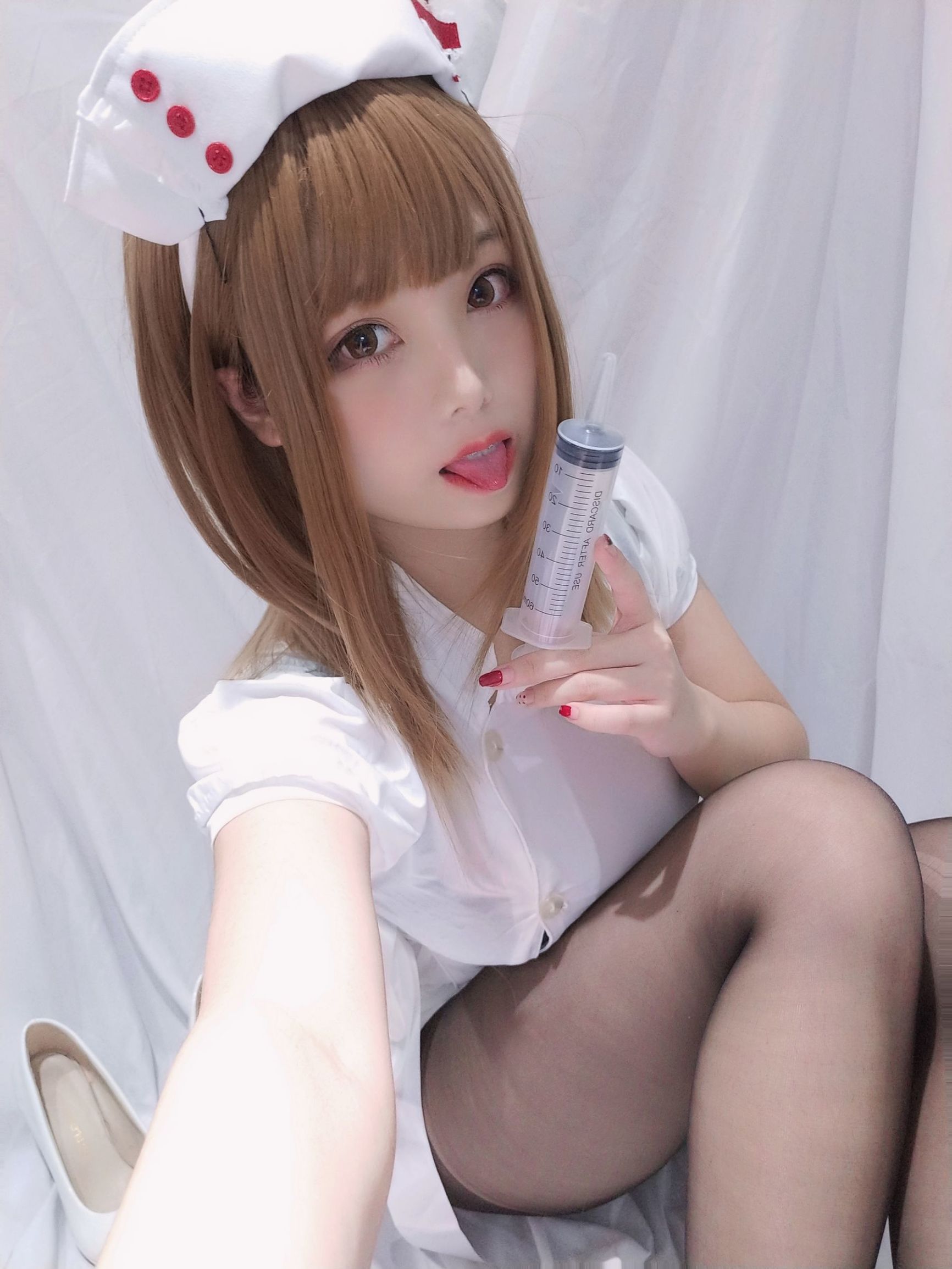 COS Welfare] Moe Style Miss Honey Juice Cat Qiu - Little Nurse