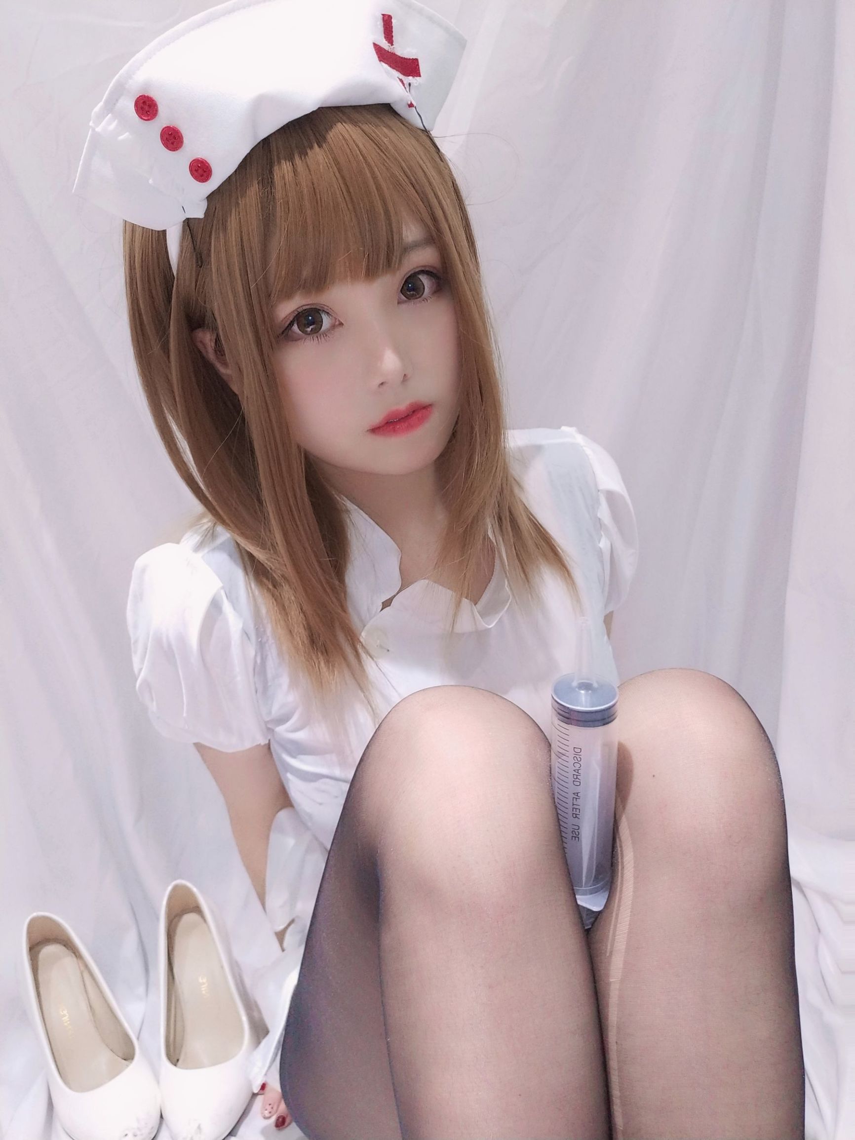 COS Welfare] Moe Style Miss Honey Juice Cat Qiu - Little Nurse