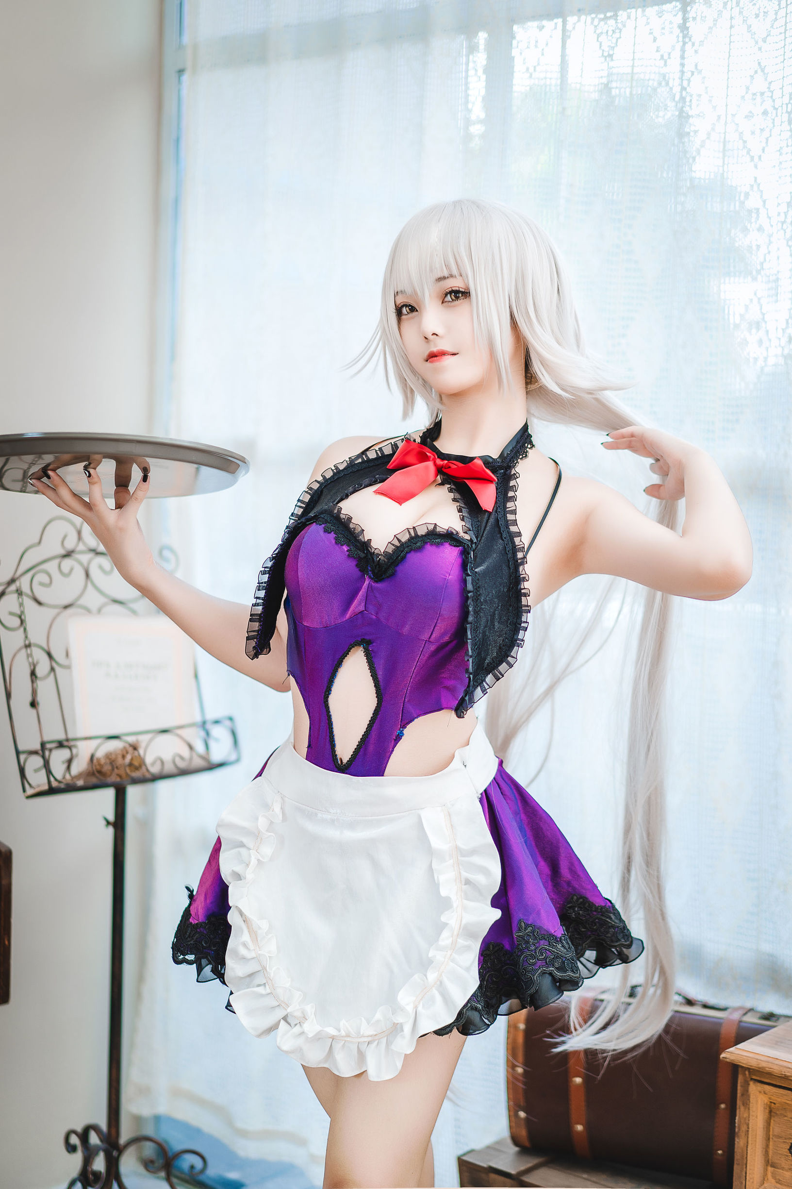 COS Welfare] Moe Style Big Sister Honey Cat Qiu - Jeanne d'Arc Maid
