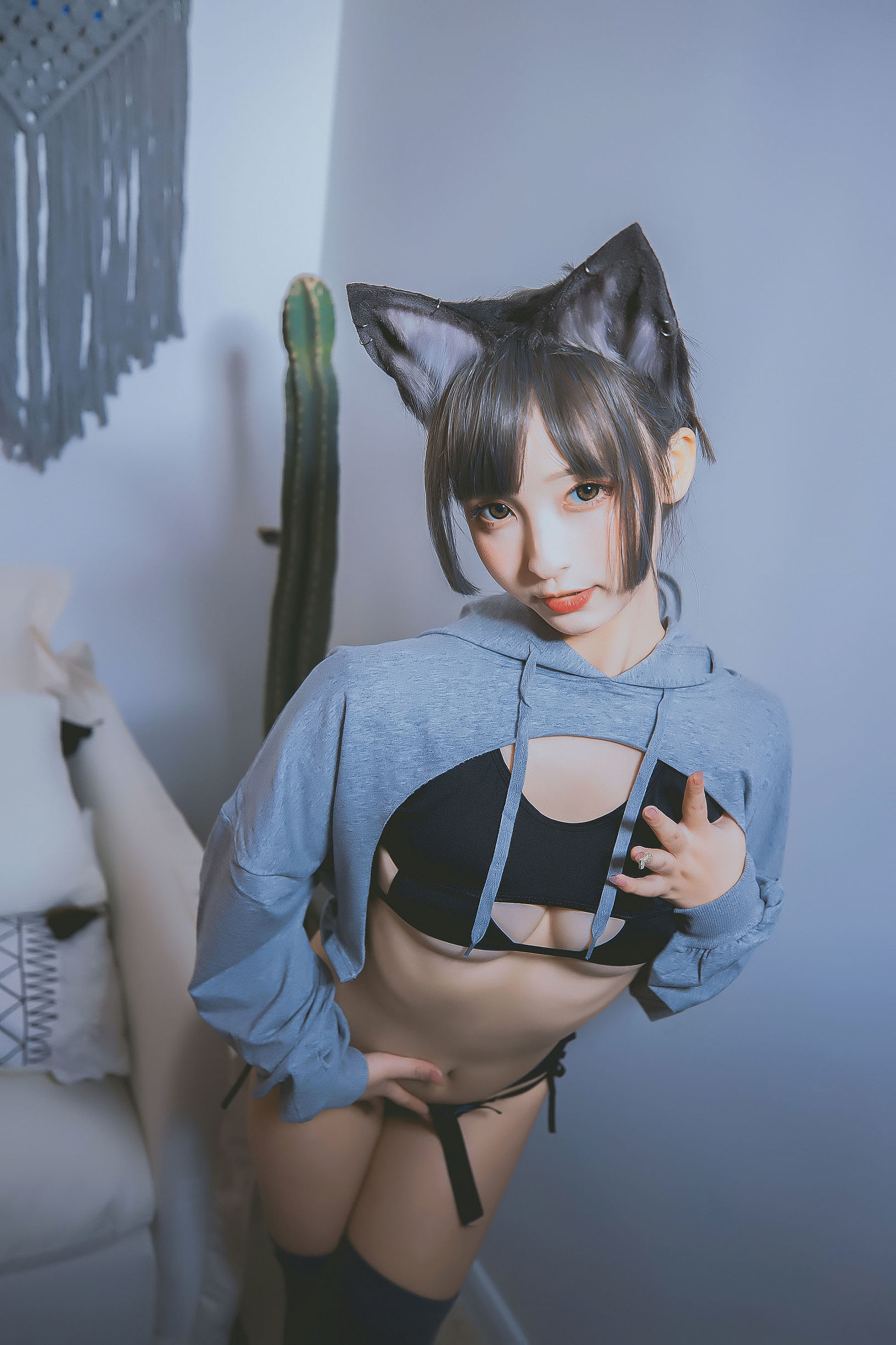 COS Phúc Lợi]  belle ta Kagura Board: Tai Nguy Hiểm của Manh Dong - Cô Gái Sói & Cô Gái Thỏ