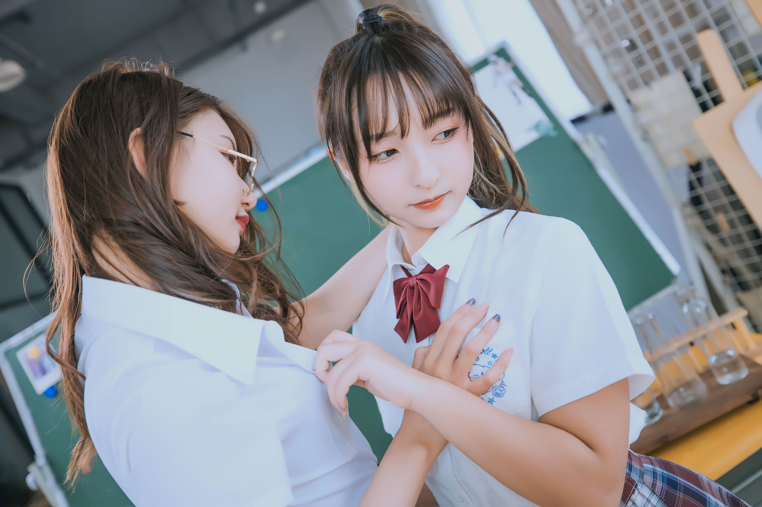 COS Phúc lợi]  belle  Kagura Board - Bài hát Số của Mùa Đông - Lớp học Yuri