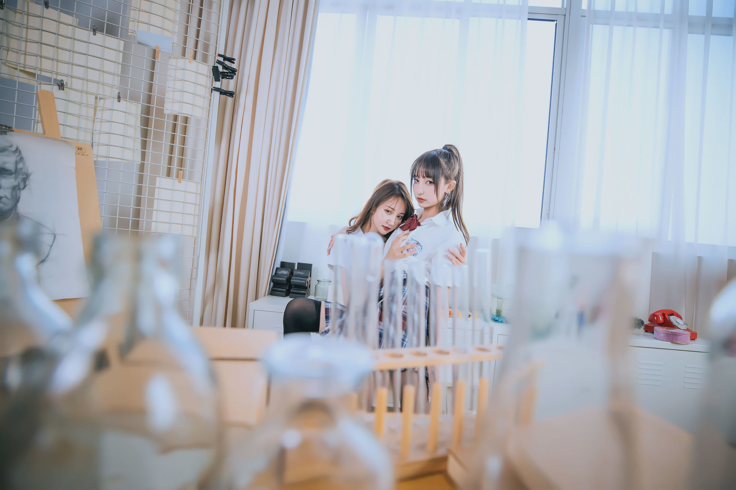 COS Phúc lợi]  belle  Kagura Board - Bài hát Số của Mùa Đông - Lớp học Yuri
