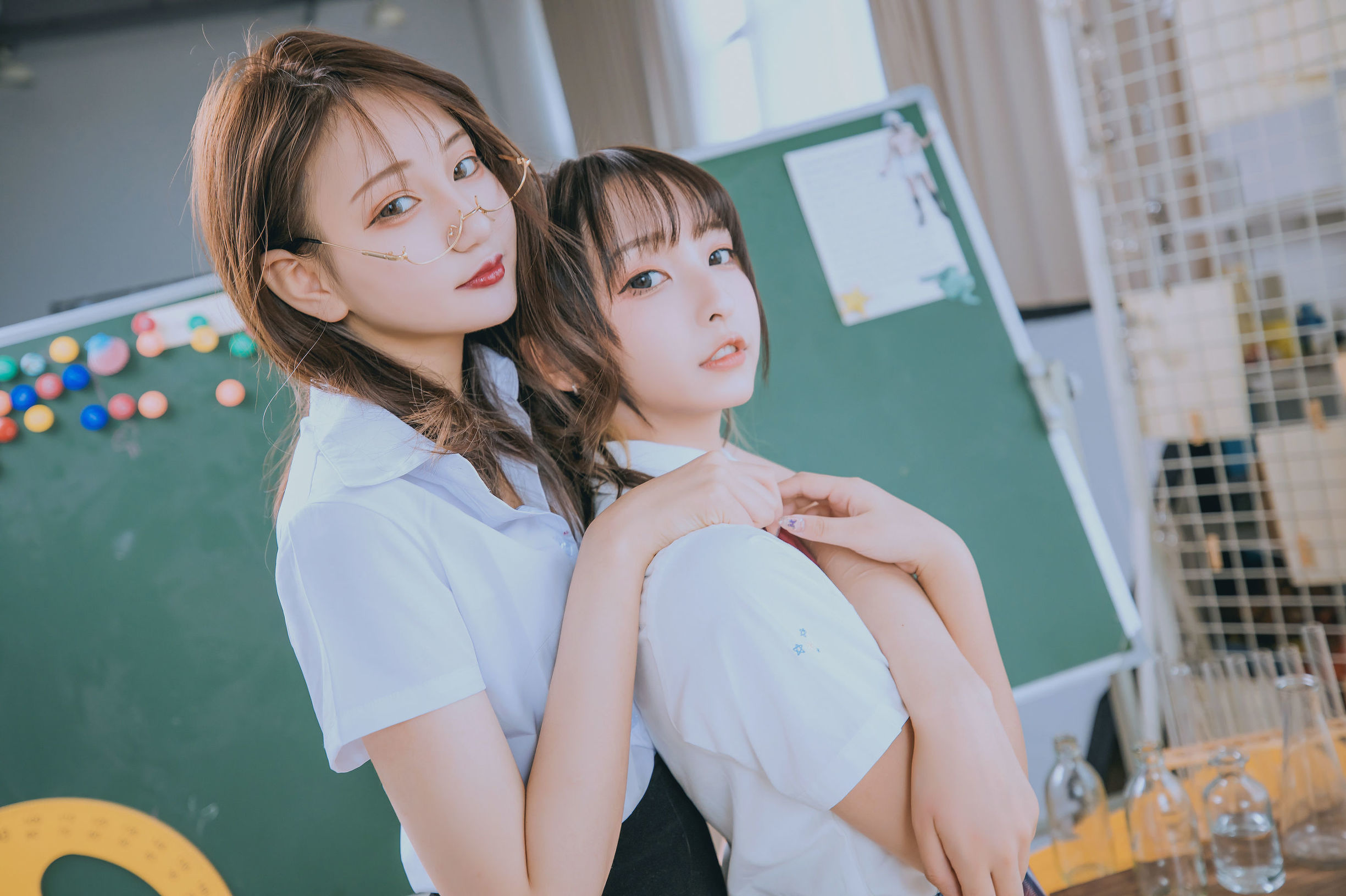 COS Phúc lợi]  belle  Kagura Board - Bài hát Số của Mùa Đông - Lớp học Yuri