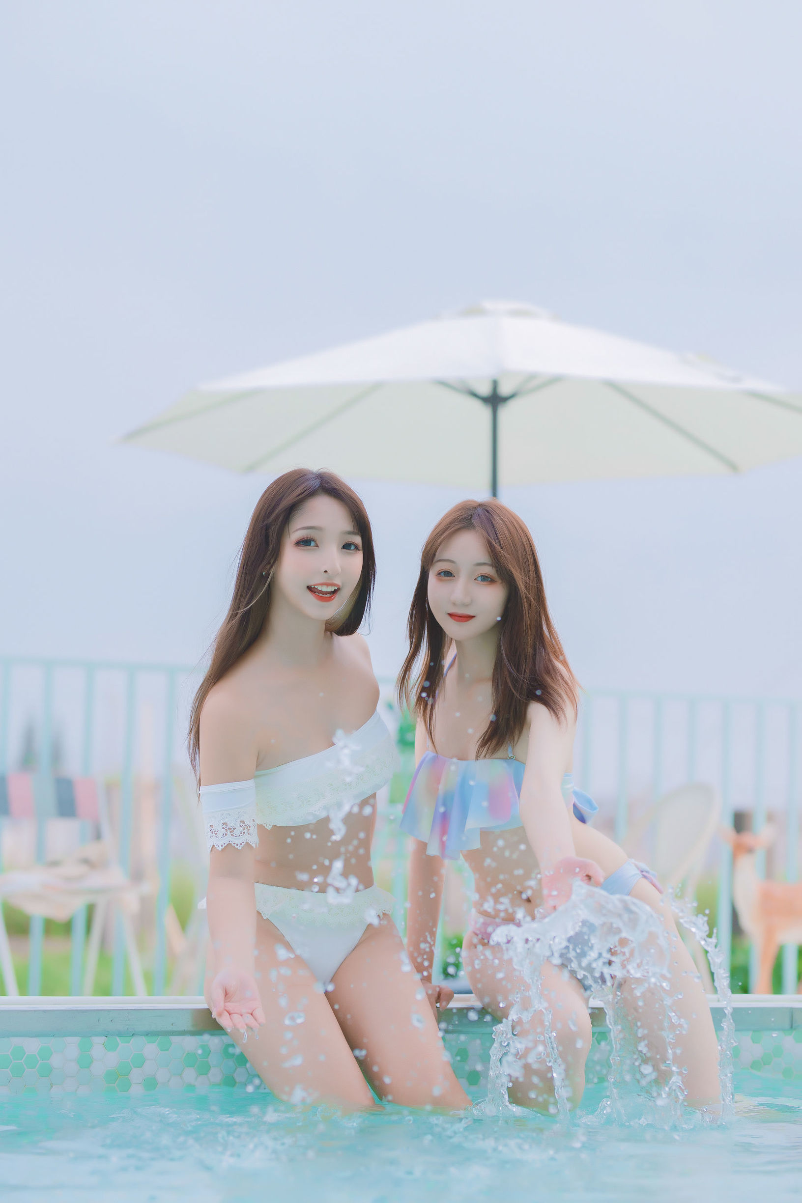 COS福利] 蘿莉神樂板真冬之笑顏水時計-夏日比基尼