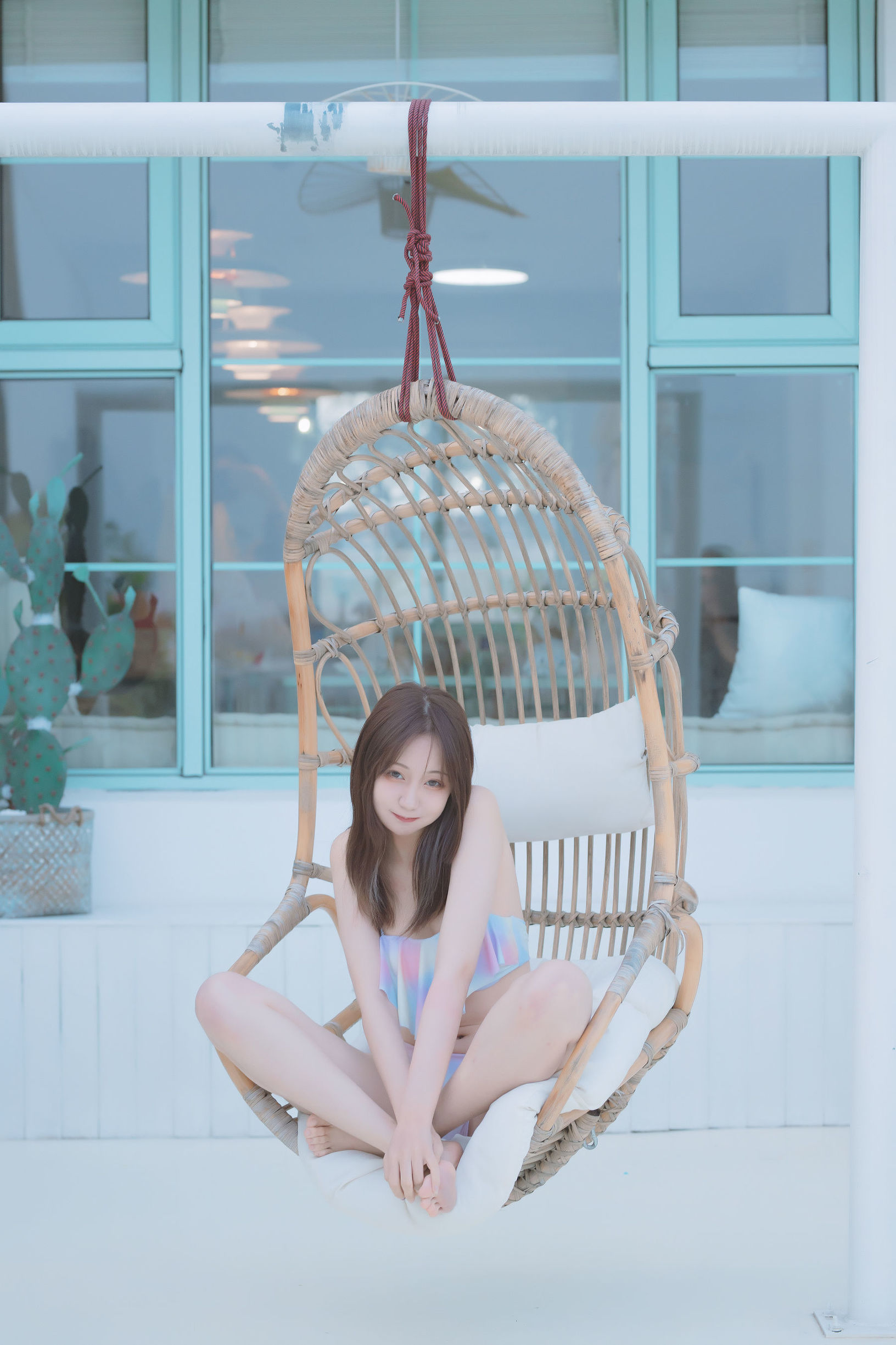 COS Welfare]  belle ta Kagura Ban's Midwinter Smiling Face Water Clock - Summer Bikini
