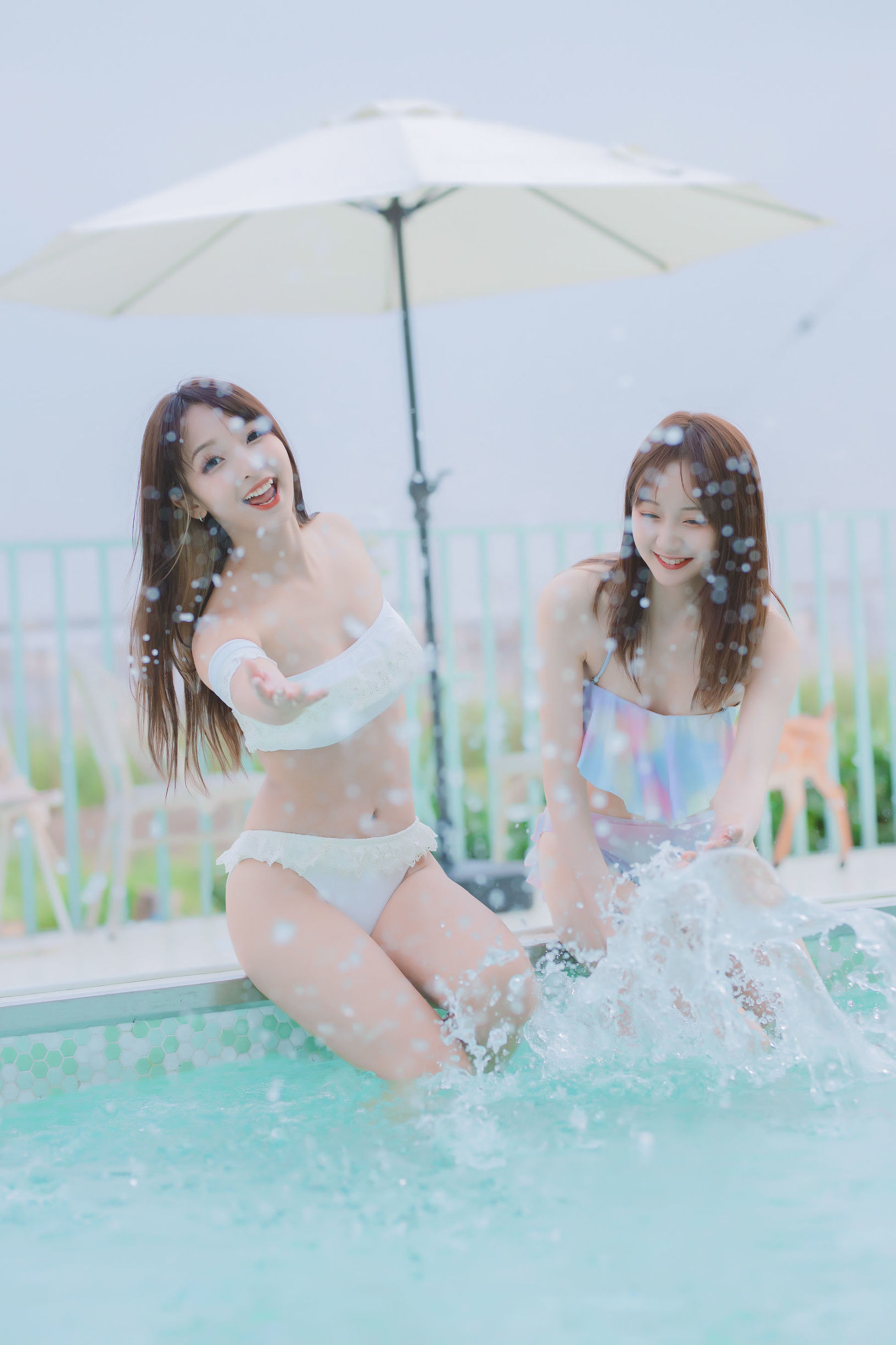 COS Phúc lợi]  belle  Kagura Ban Mafuyu Chi Nụ Cười Đồng Hồ Nước - Mùa Hè Bikini