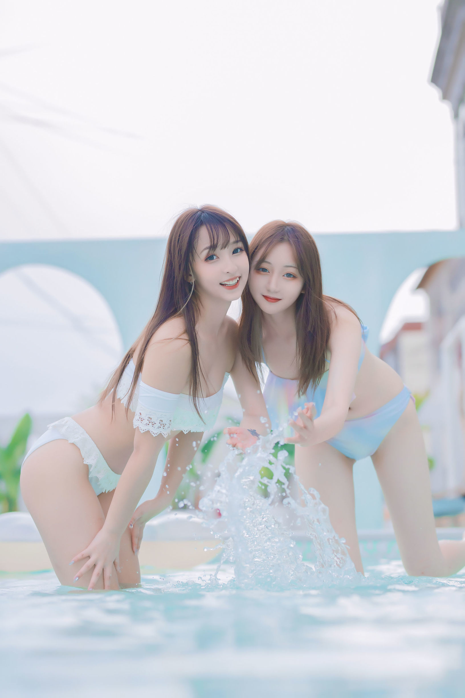 COS福利] 蘿莉神樂板真冬之笑顏水時計-夏日比基尼