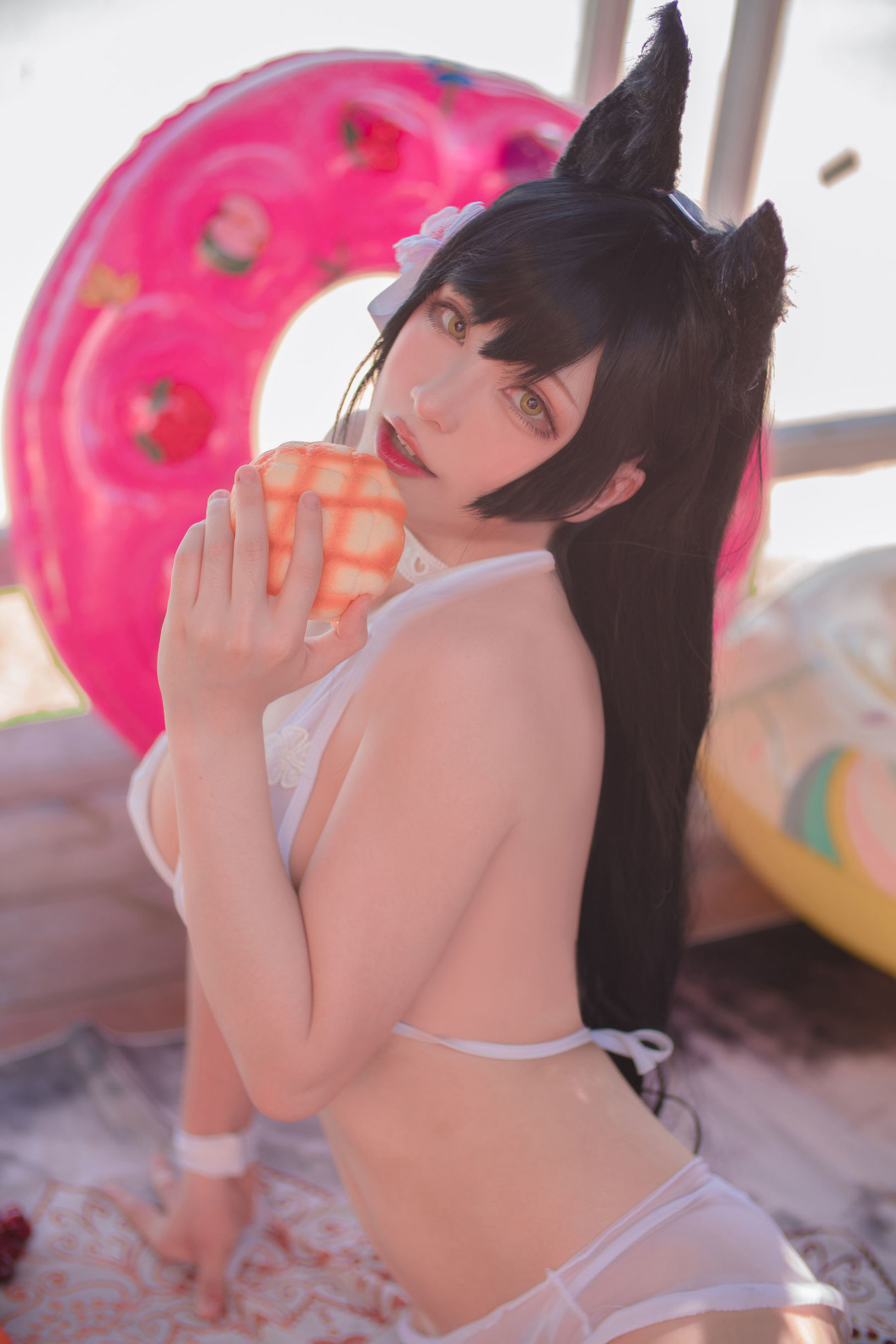 COS Phúc lợi] Khối phô mai Wii - Atago Áo tắm