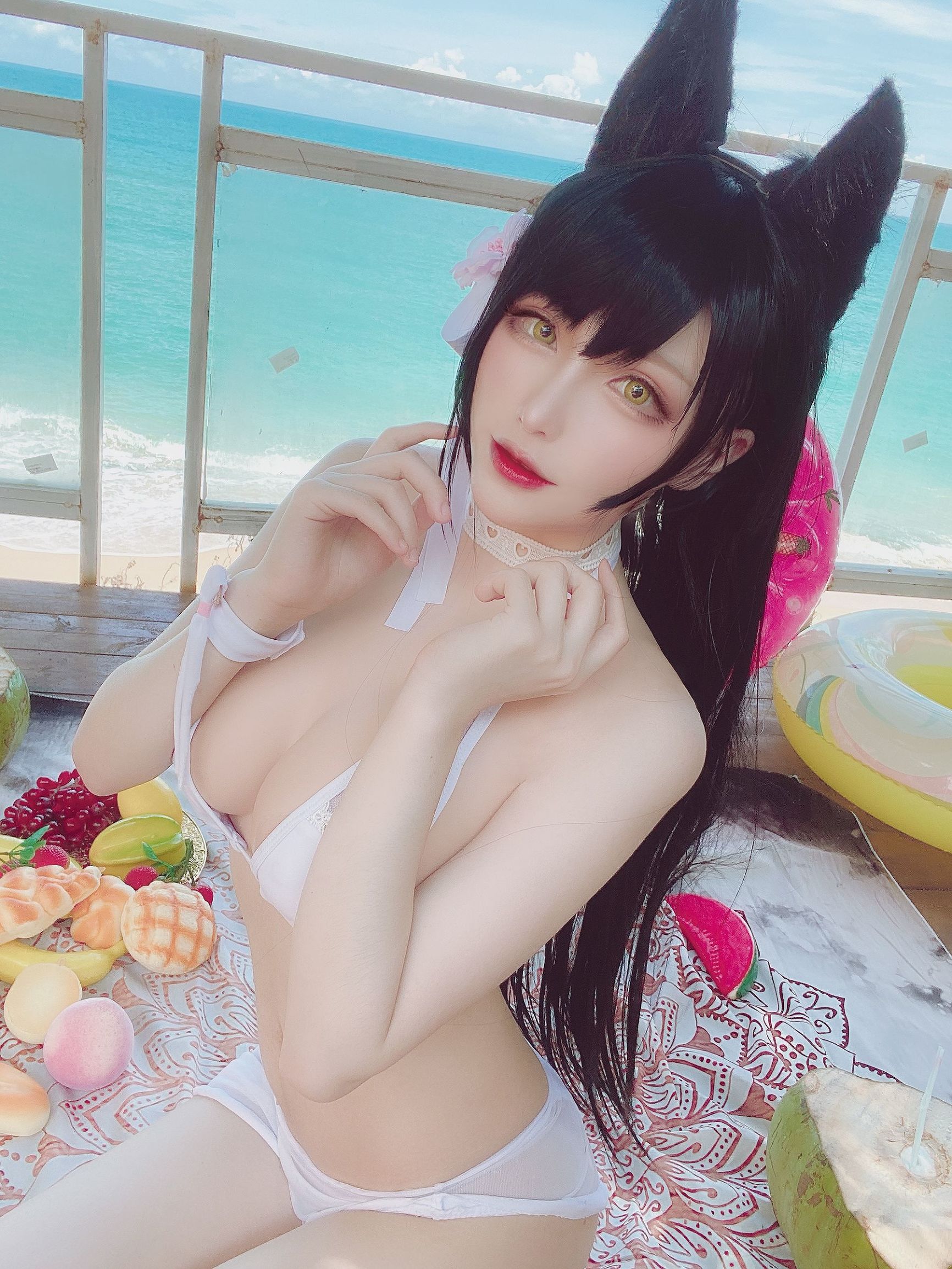 COS Phúc lợi] Khối phô mai Wii - Atago Áo tắm