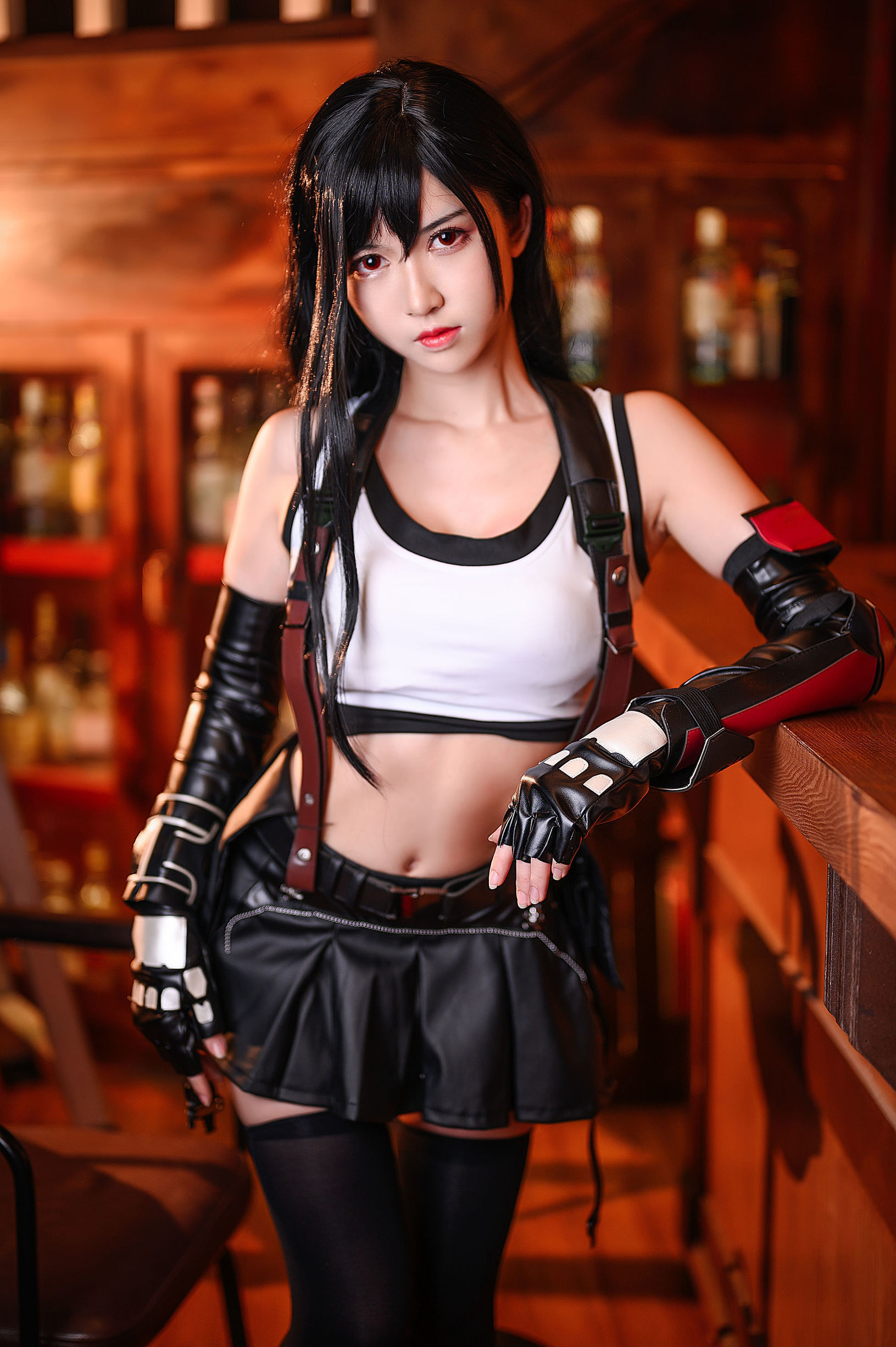 COSสวัสดิการ] ยอดนิยม Coser เอ๋นยูฟีเอ๋อ - ติฟา ชุดต่อสู้