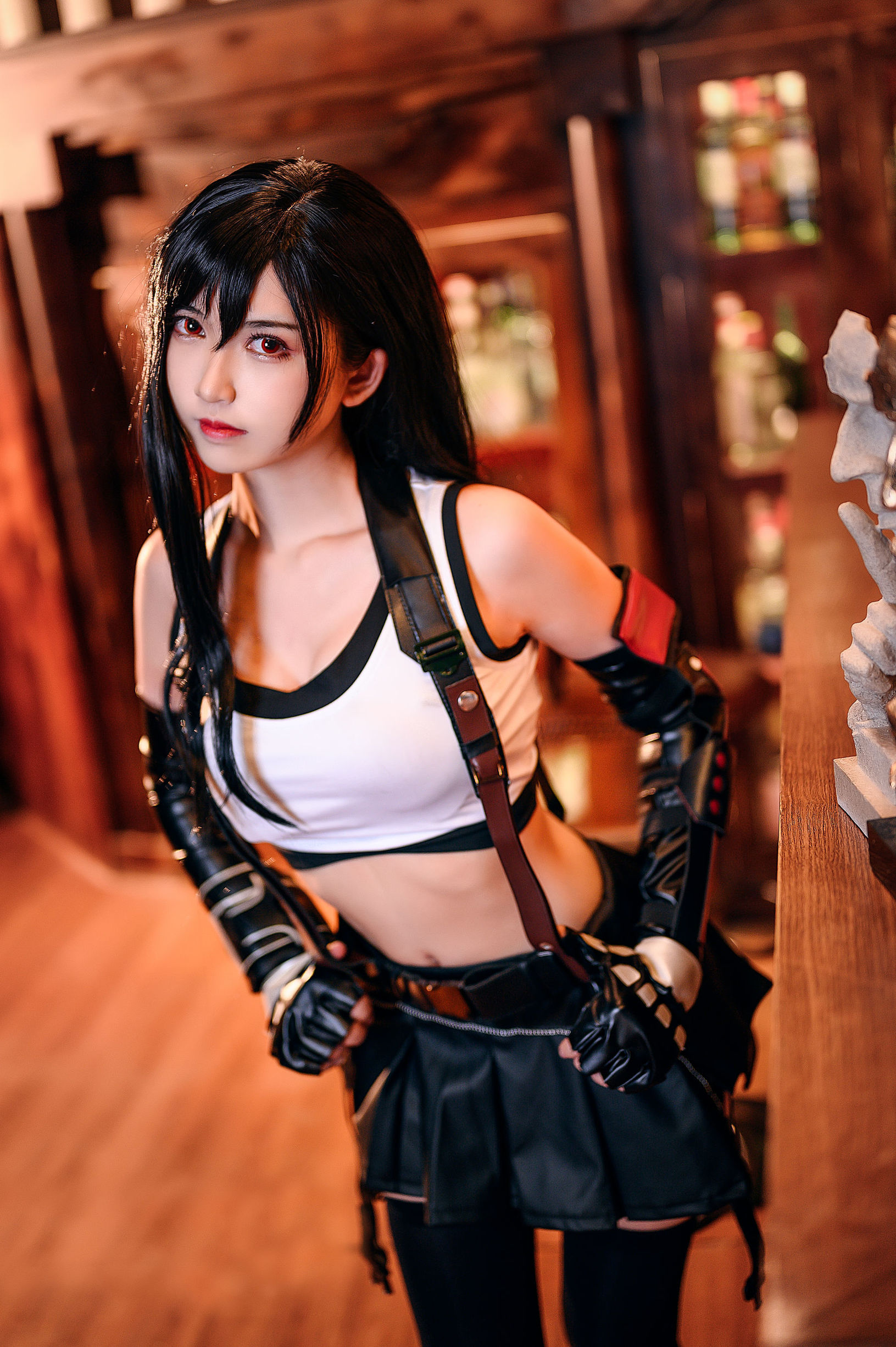 COSสวัสดิการ] ยอดนิยม Coser เอ๋นยูฟีเอ๋อ - ติฟา ชุดต่อสู้