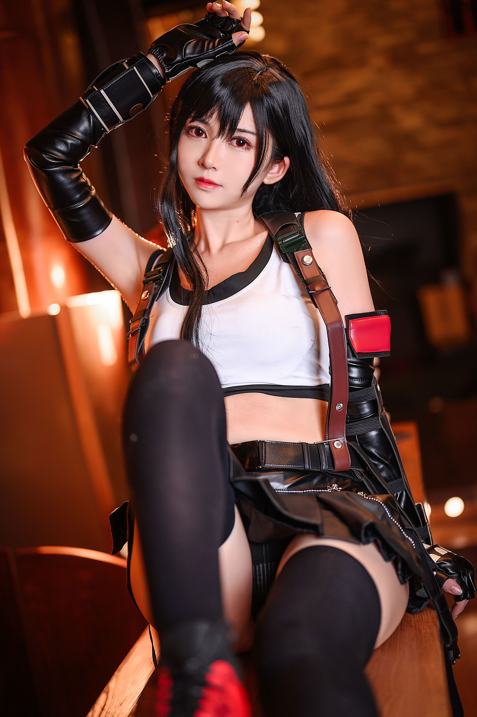 COSสวัสดิการ] ยอดนิยม Coser เอ๋นยูฟีเอ๋อ - ติฟา ชุดต่อสู้