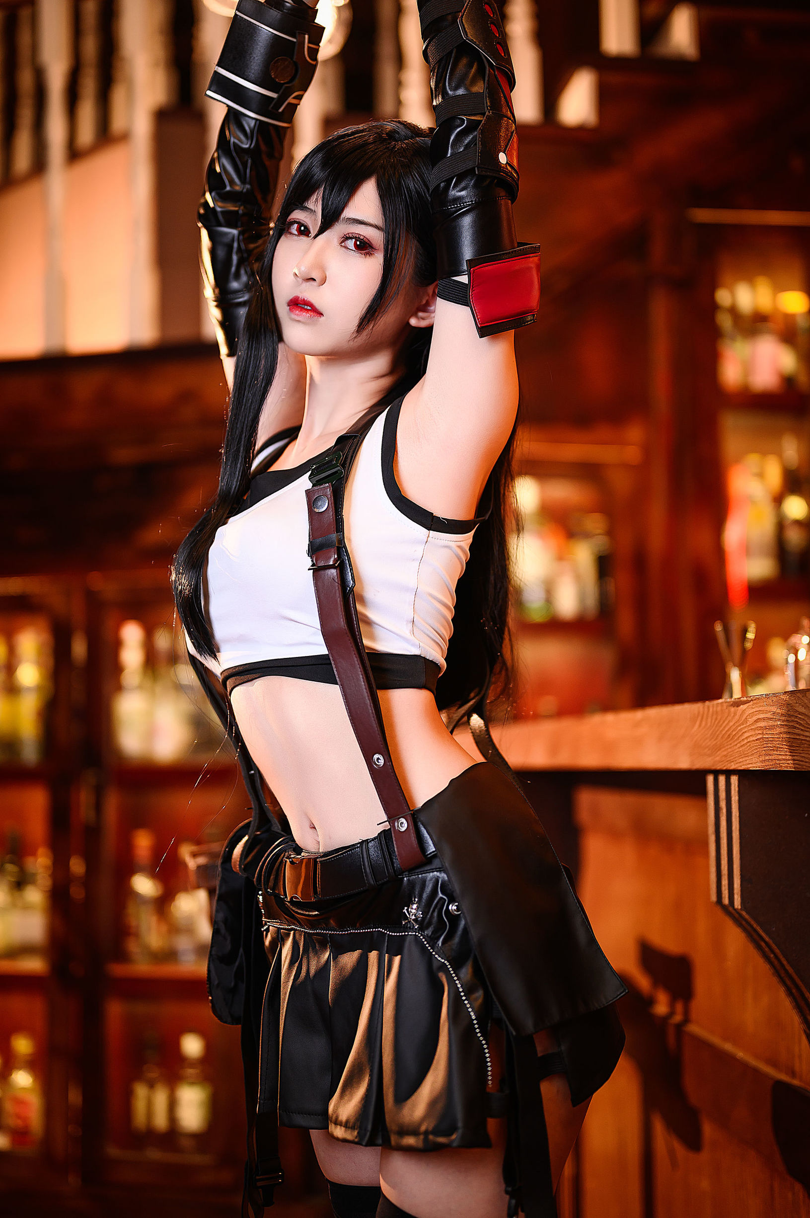 COSสวัสดิการ] ยอดนิยม Coser เอ๋นยูฟีเอ๋อ - ติฟา ชุดต่อสู้