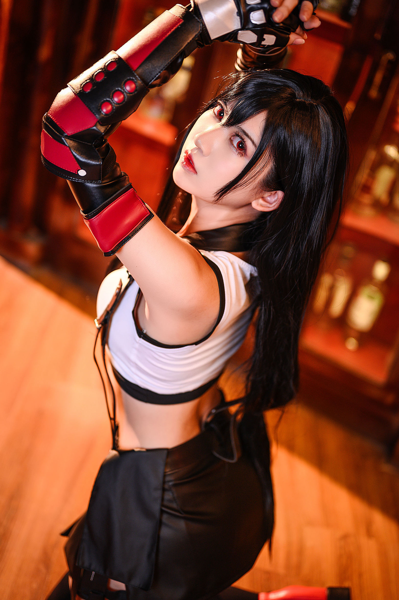 COSสวัสดิการ] ยอดนิยม Coser เอ๋นยูฟีเอ๋อ - ติฟา ชุดต่อสู้