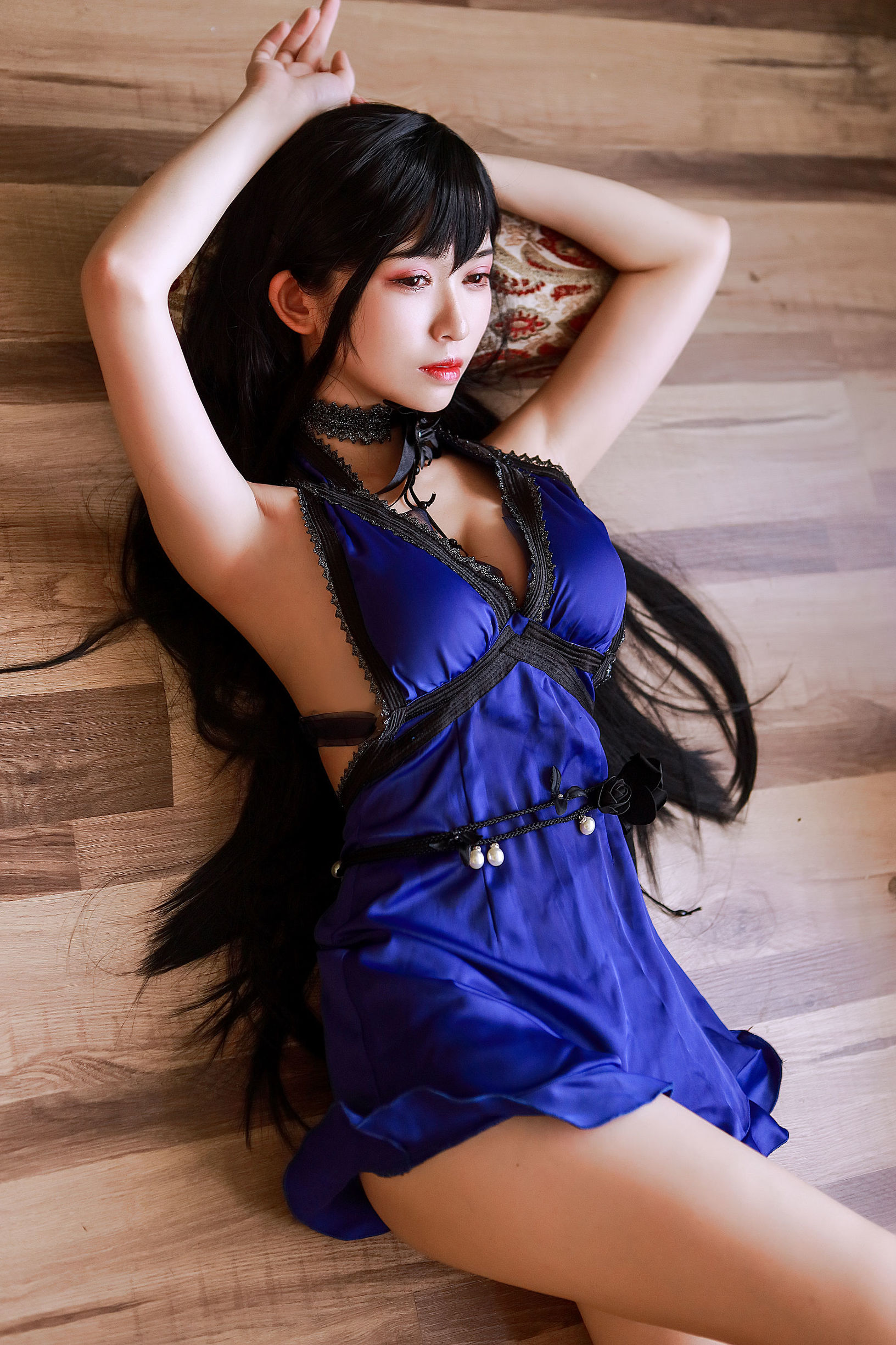 Cosplay Perks] Super Popular Cosplayer Eel Fei Er - Tifa Dress