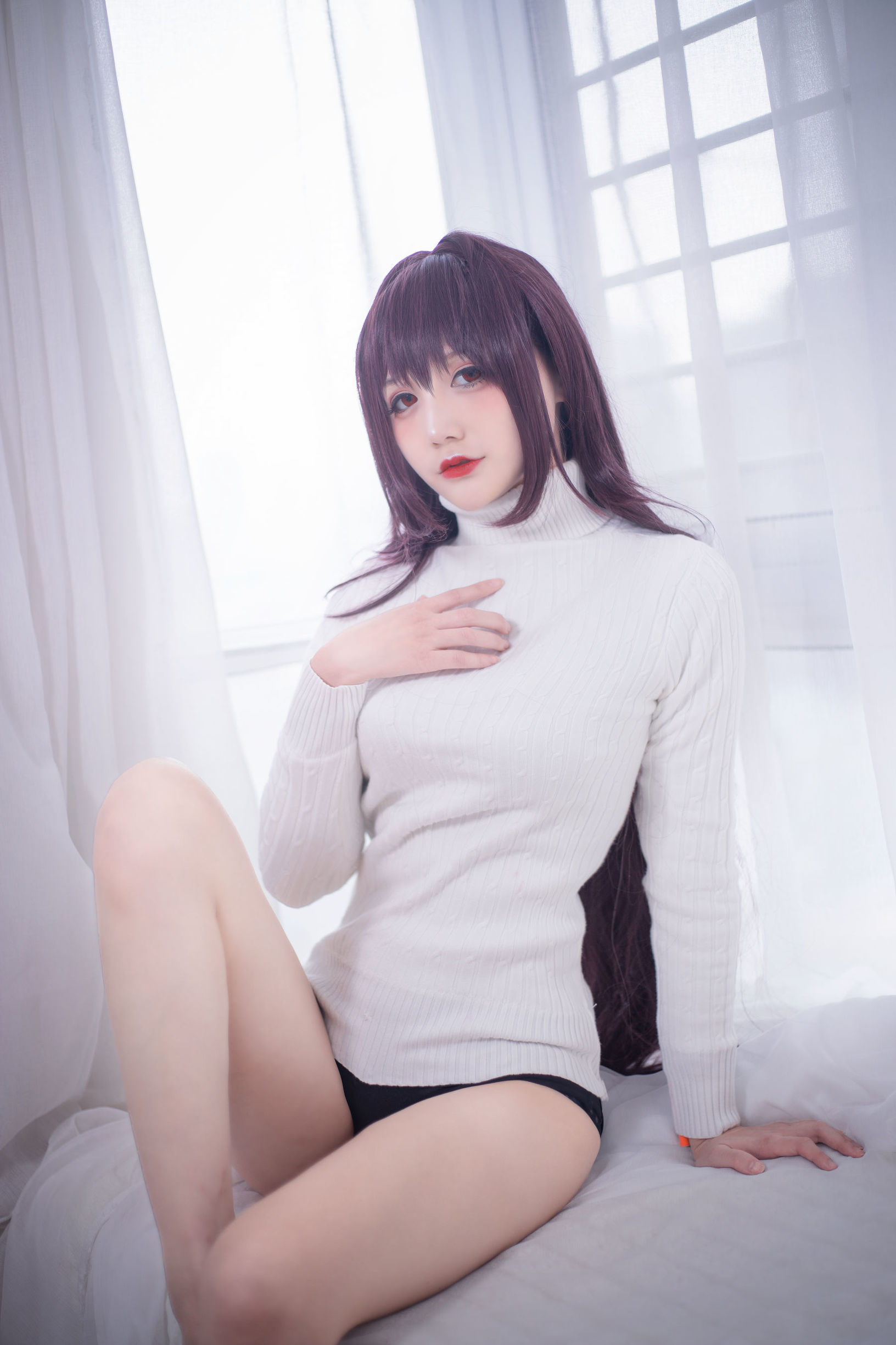 COS Phúc lợi] COS Em gái Senku Airi - Scáthach Áo len