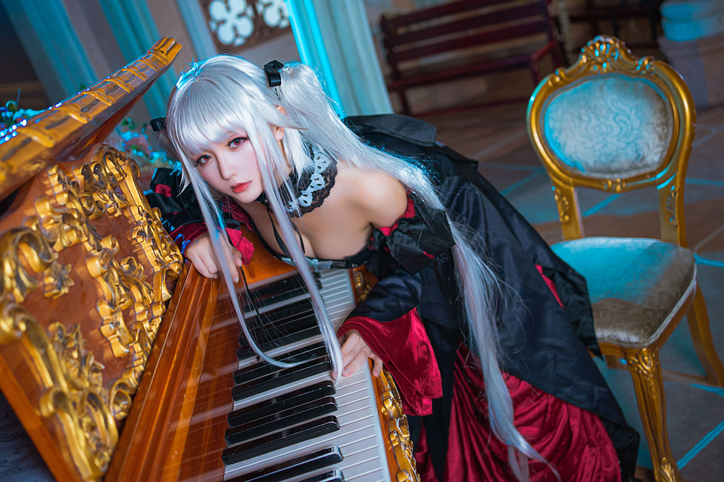 COS Welfare] Coser Miss Sister Xing Zhi Chi Chi - Kagari no Fog Branch Formal Dress
