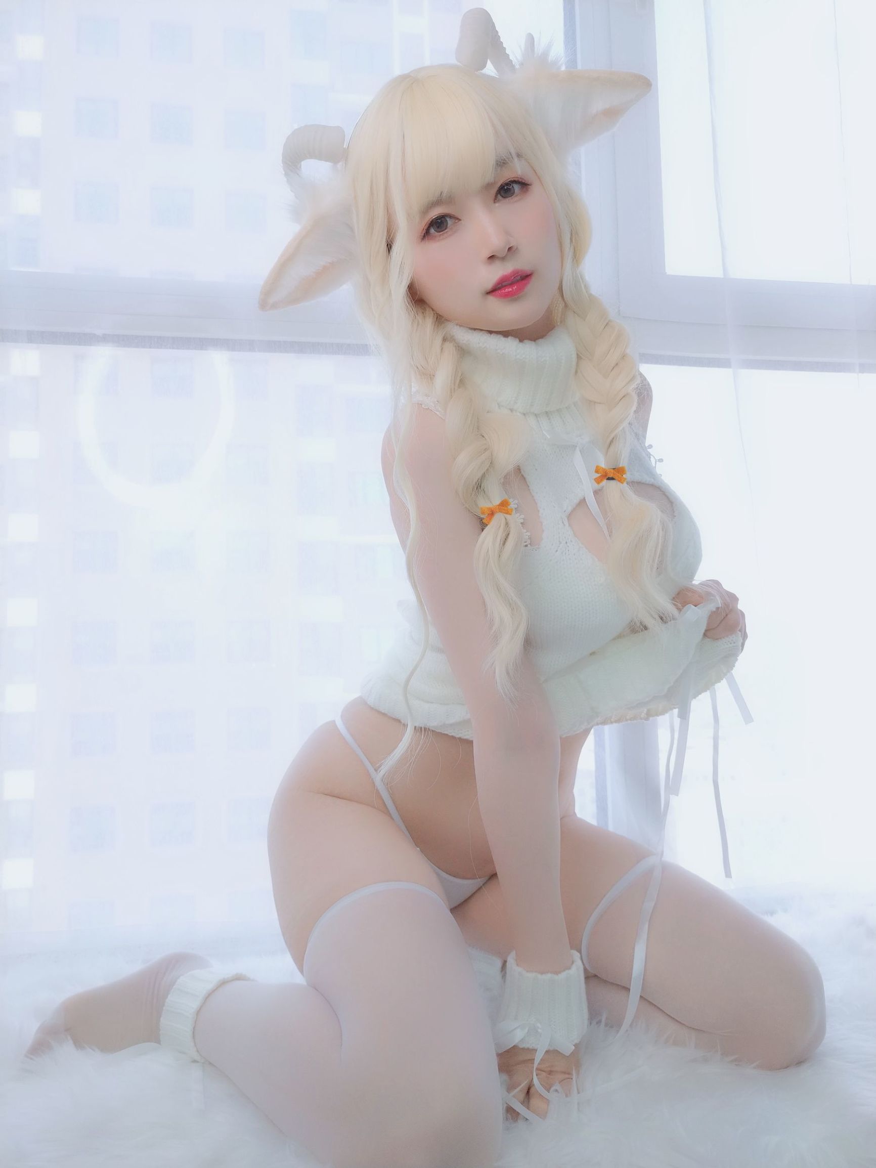 COS Phúc lợi] Coser Cô Bạc - Tiểu Bạch Dương
