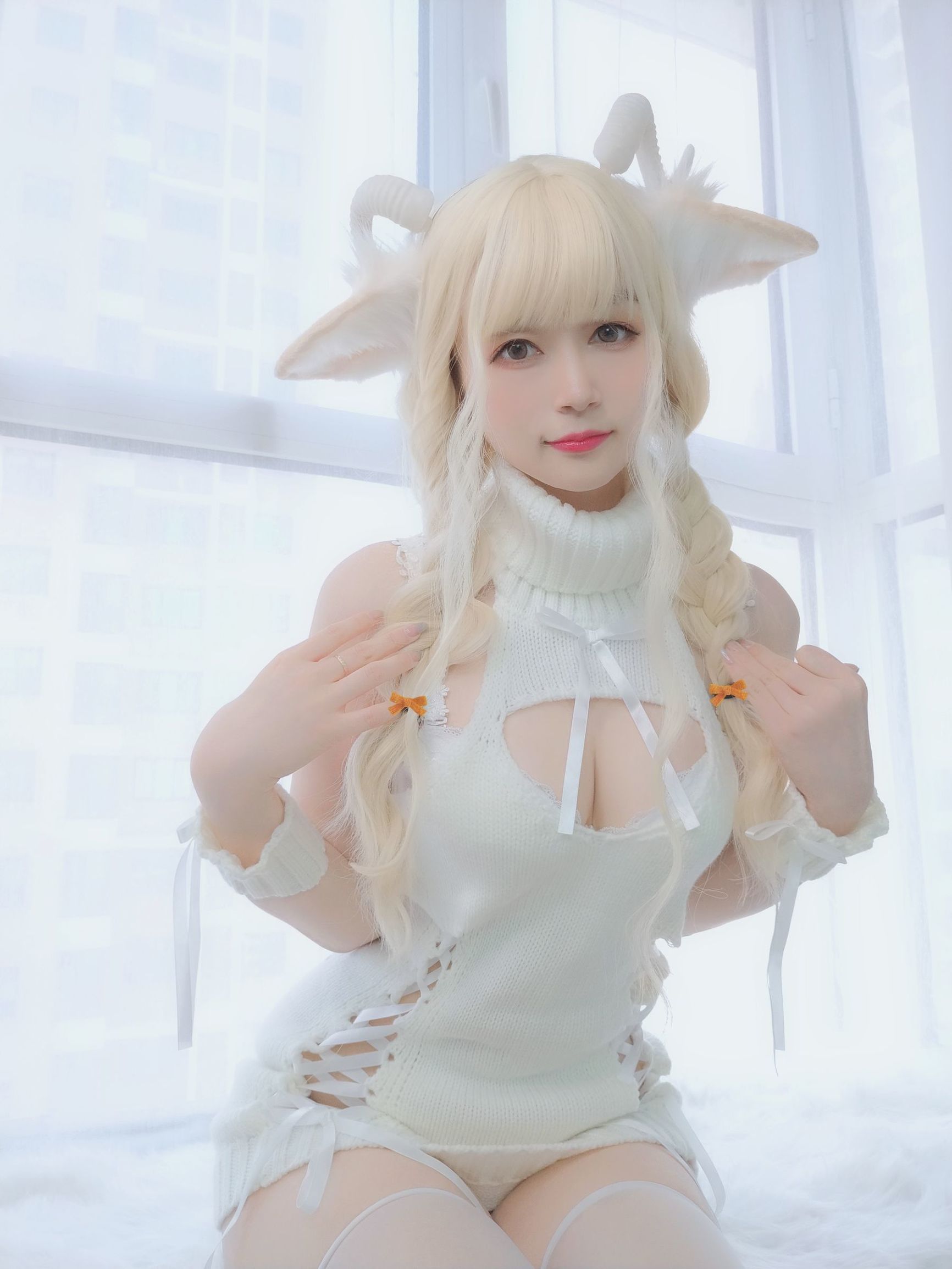 COS Phúc lợi] Coser Cô Bạc - Tiểu Bạch Dương