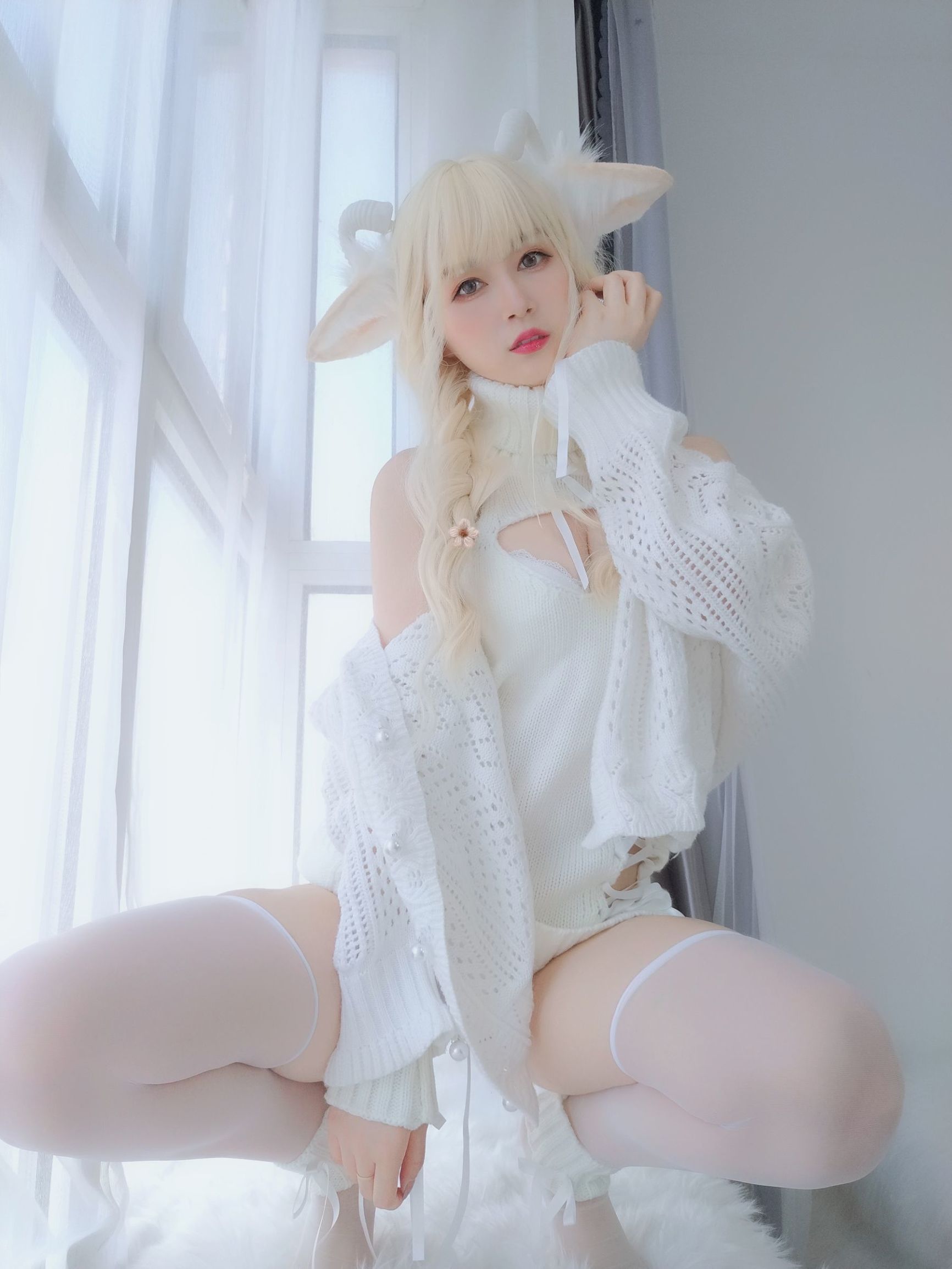 COS Phúc lợi] Coser Cô Bạc - Tiểu Bạch Dương