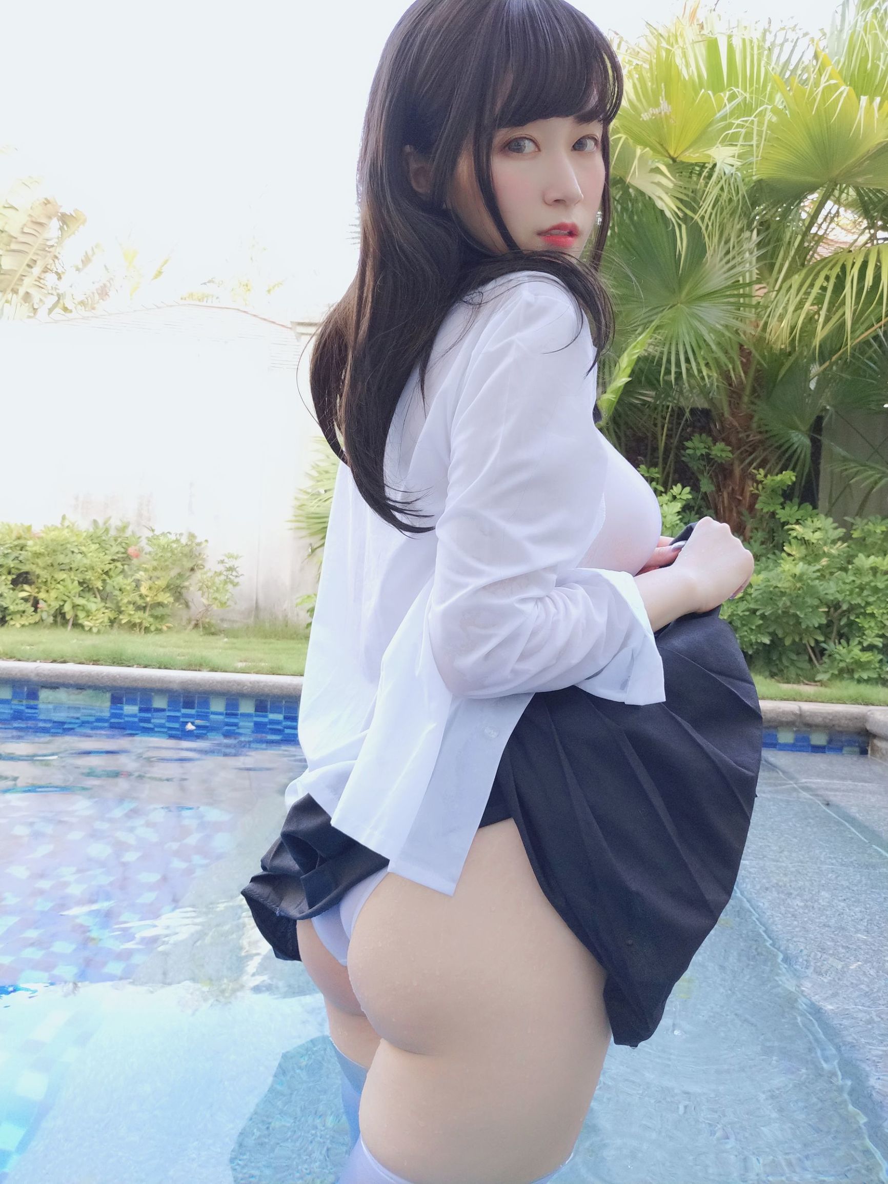 COS Phúc lợi] Coser tiểu thư Bạc - Lớp học bơi