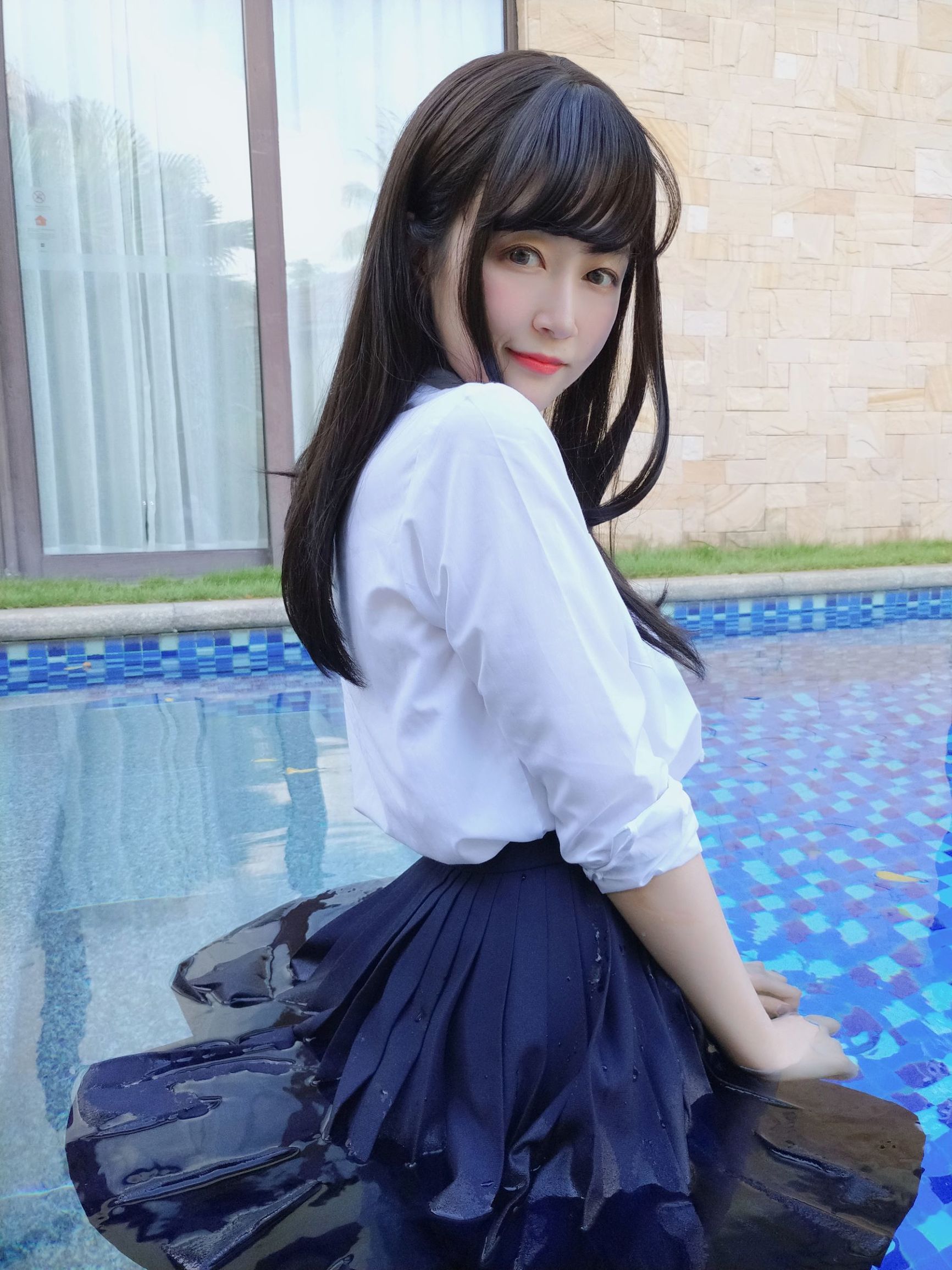 COS Phúc lợi] Coser tiểu thư Bạc - Lớp học bơi
