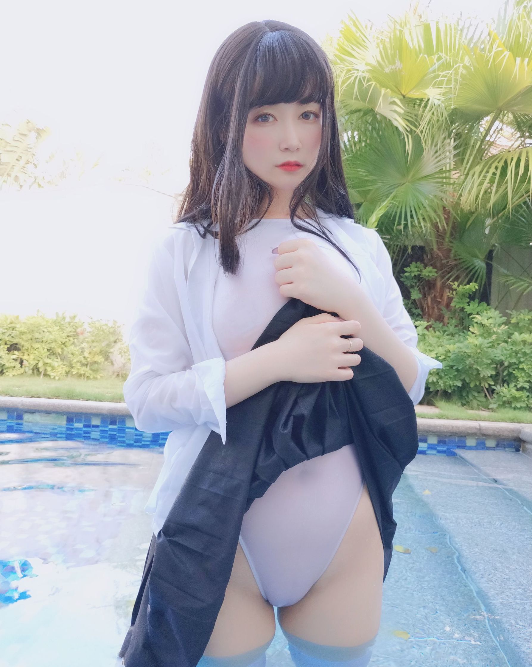 COS Phúc lợi] Coser tiểu thư Bạc - Lớp học bơi