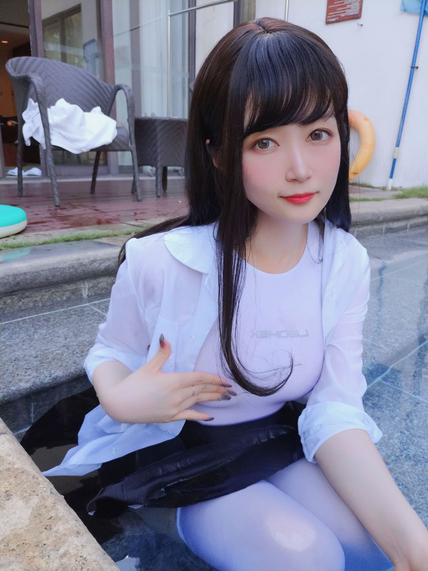 COS Phúc lợi] Coser tiểu thư Bạc - Lớp học bơi