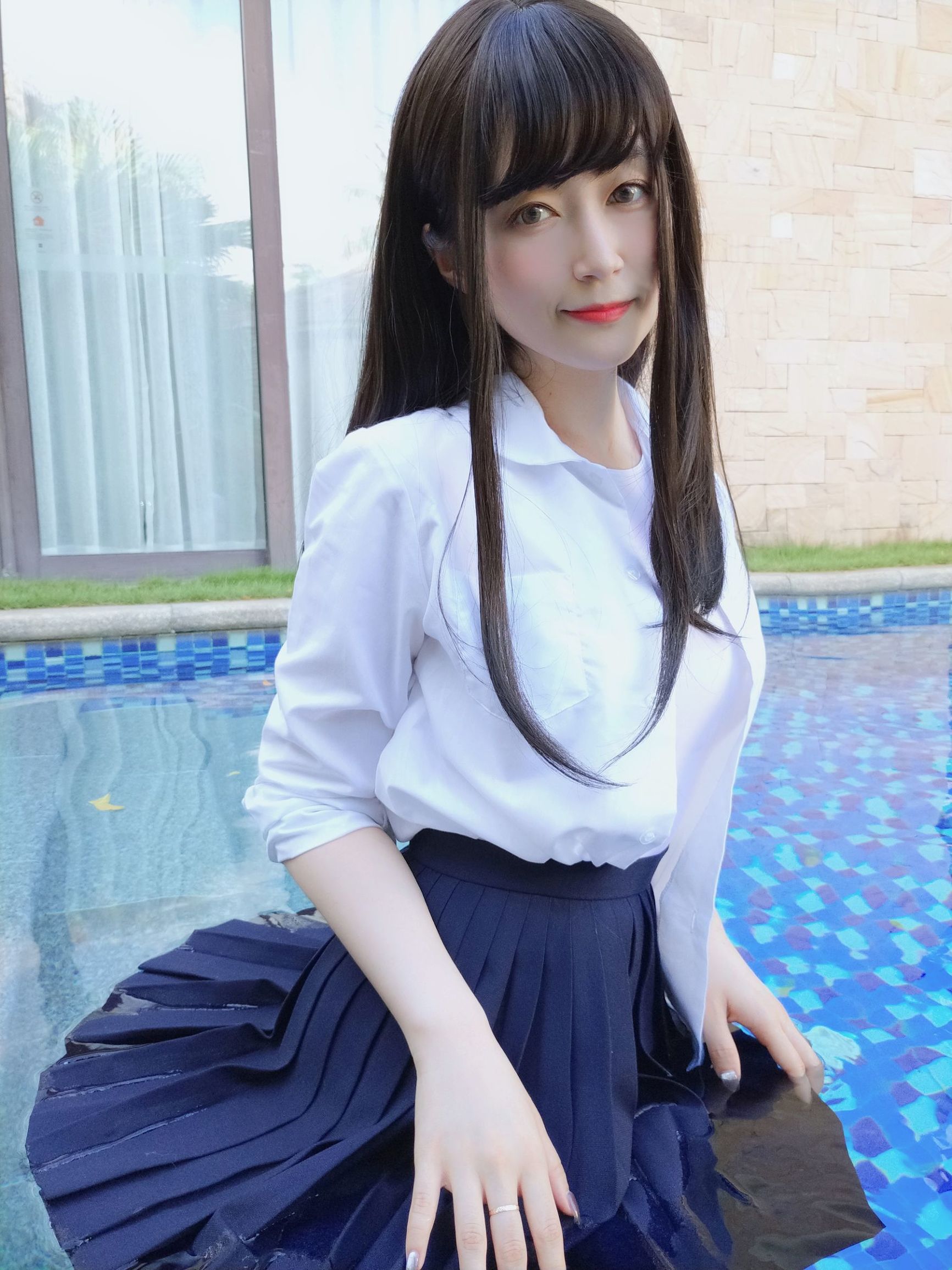 COS Phúc lợi] Coser tiểu thư Bạc - Lớp học bơi