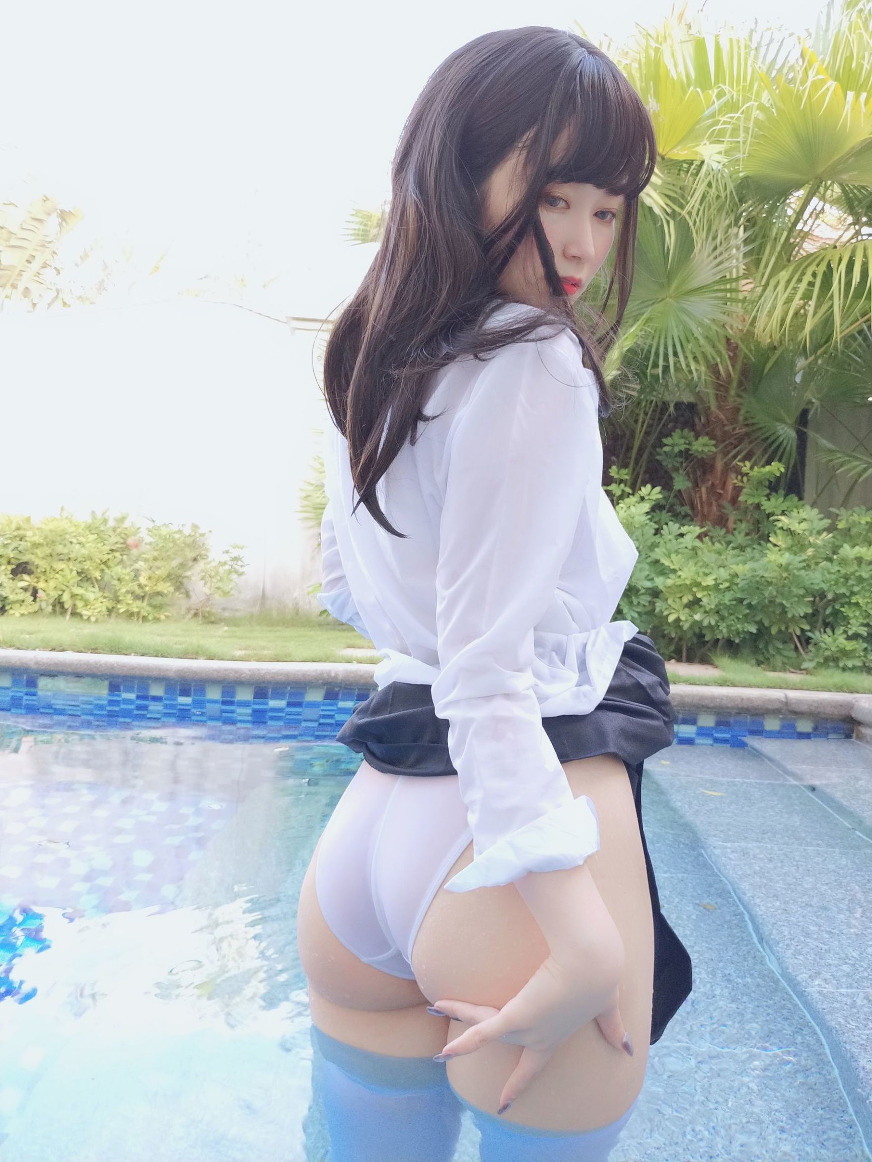 COS Phúc lợi] Coser tiểu thư Bạc - Lớp học bơi