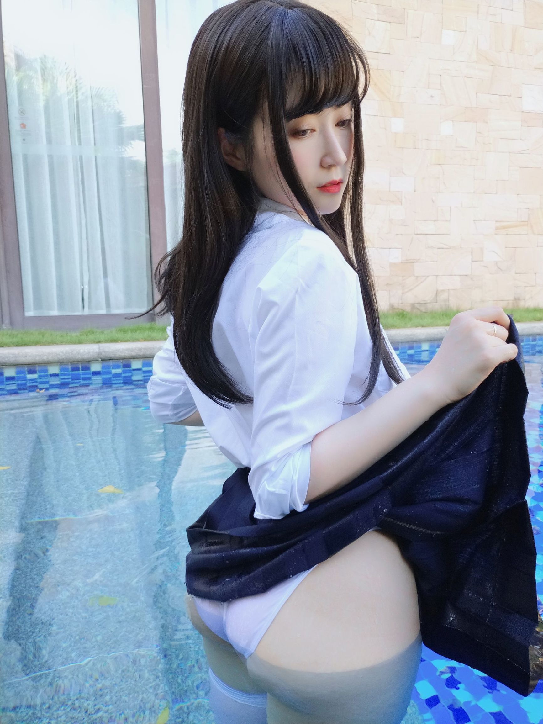 COS Phúc lợi] Coser tiểu thư Bạc - Lớp học bơi