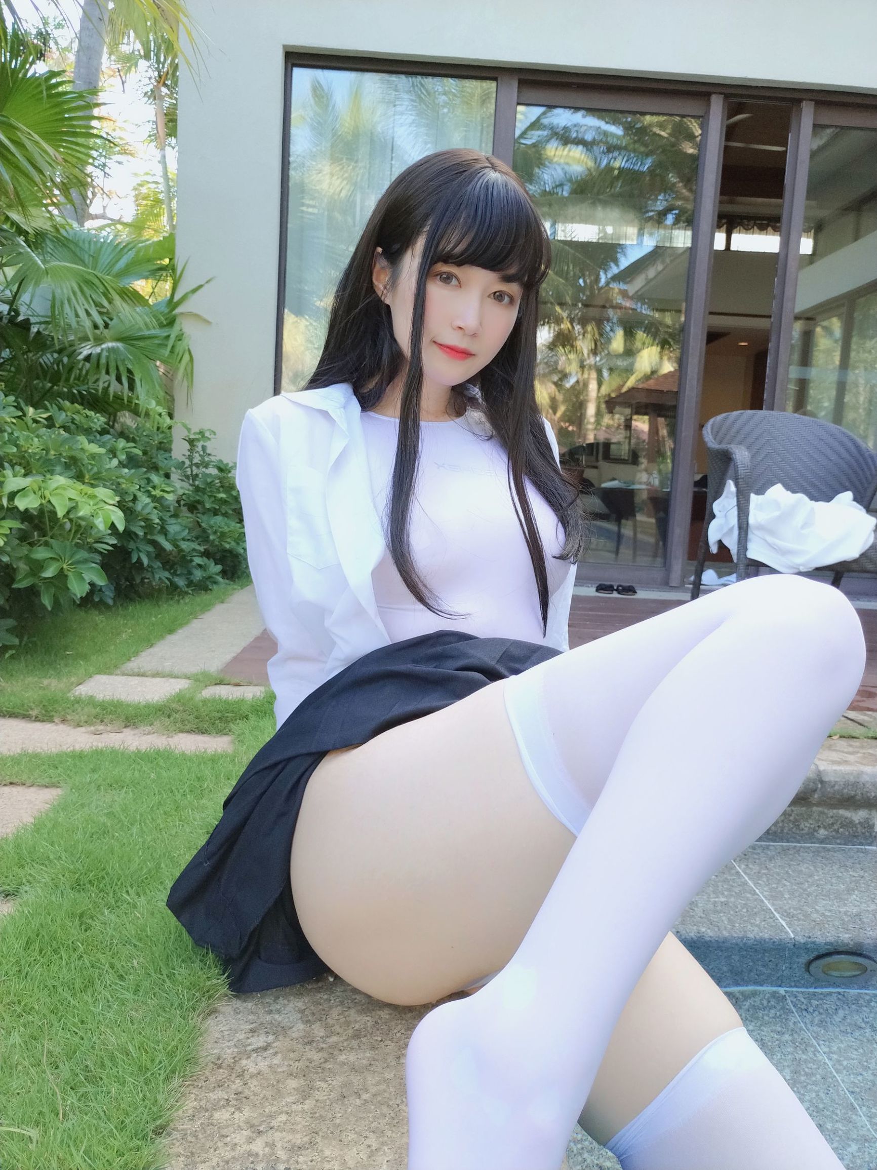 COS Phúc lợi] Coser tiểu thư Bạc - Lớp học bơi