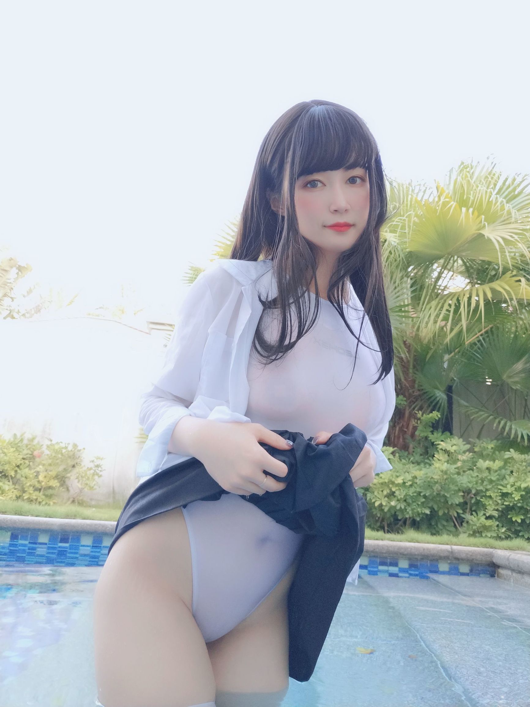 COS Phúc lợi] Coser tiểu thư Bạc - Lớp học bơi