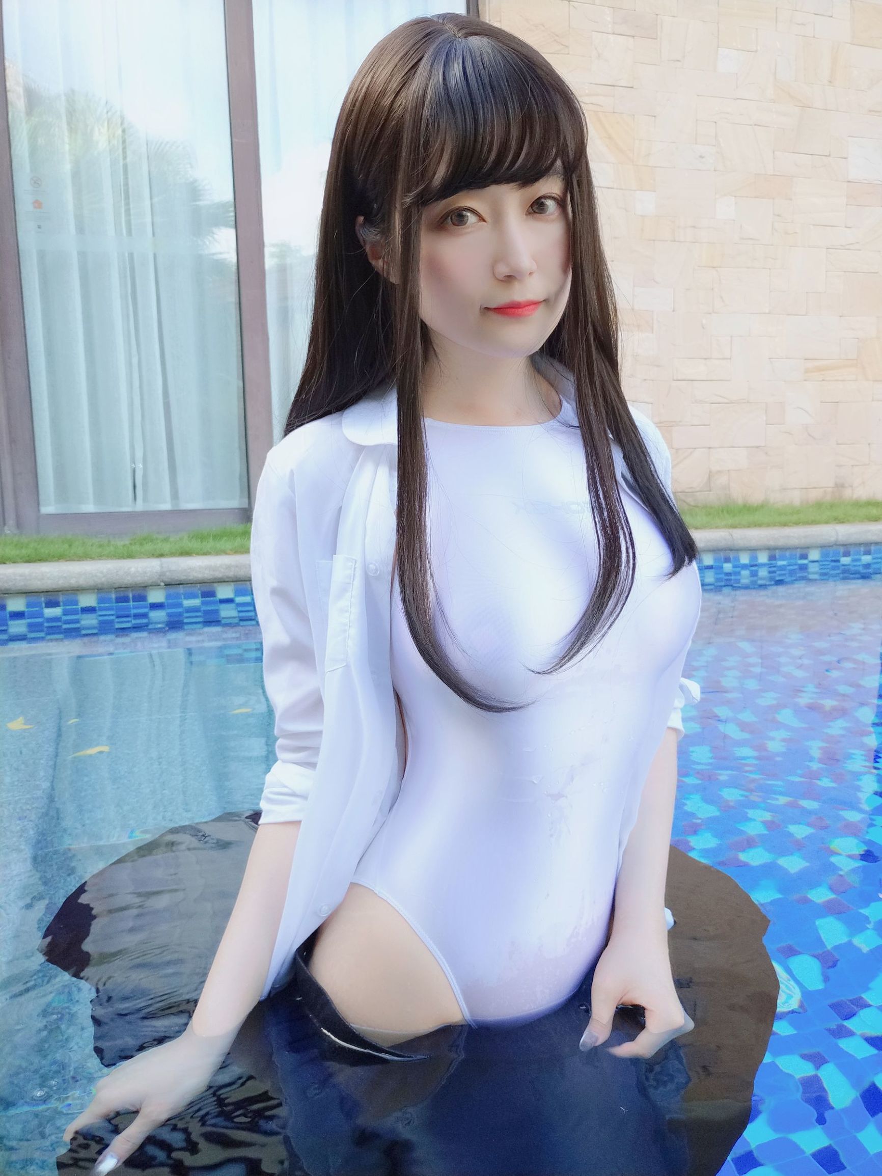 COS Phúc lợi] Coser tiểu thư Bạc - Lớp học bơi