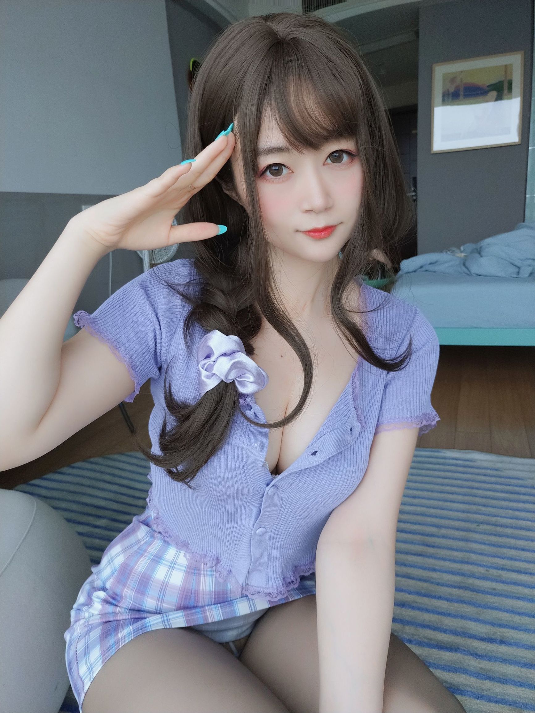 コスプレ福利] コスプレイヤーお姉さん白銀 - タロ味