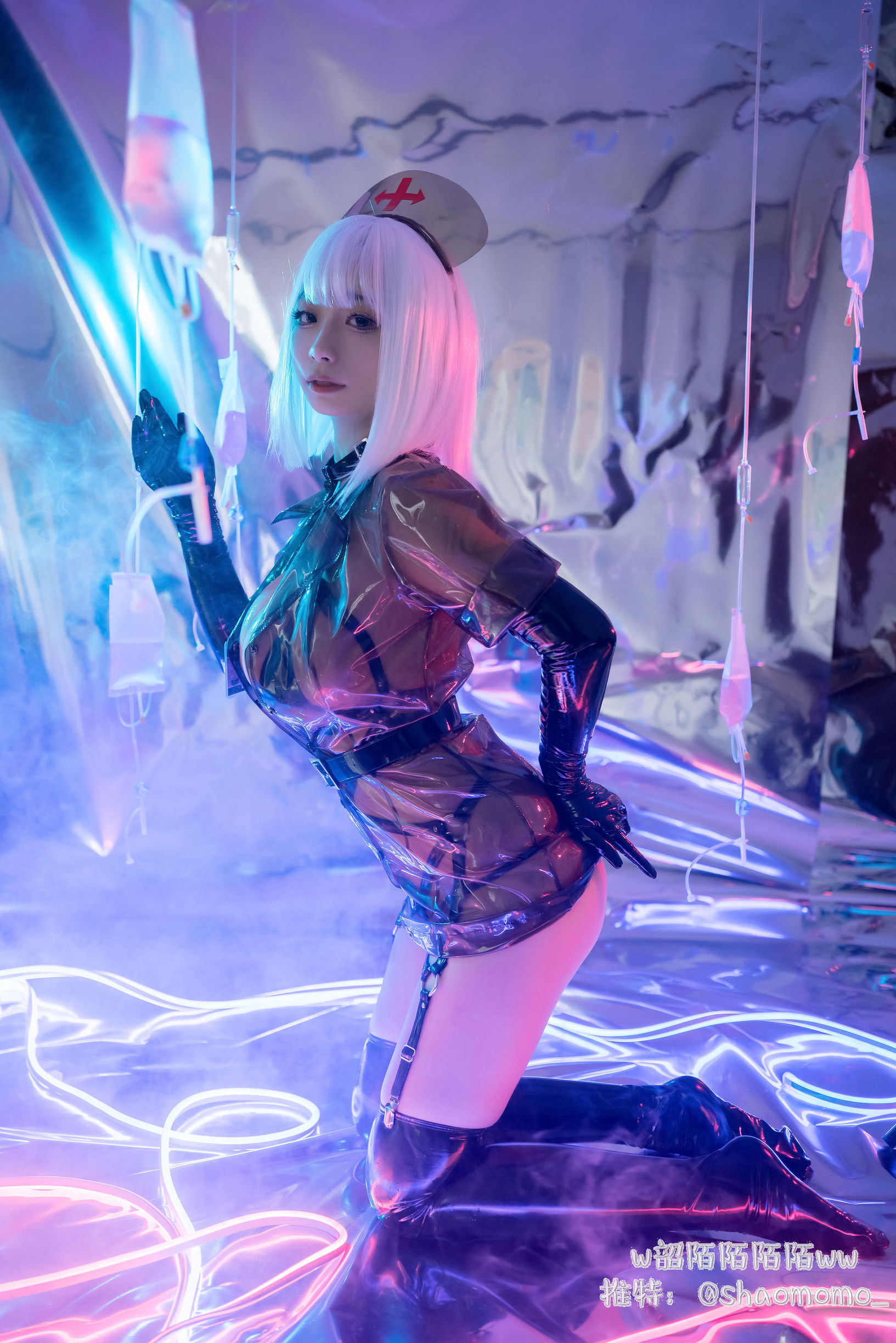 COS福利] Cosplay美女韶陌陌 - 透明護士