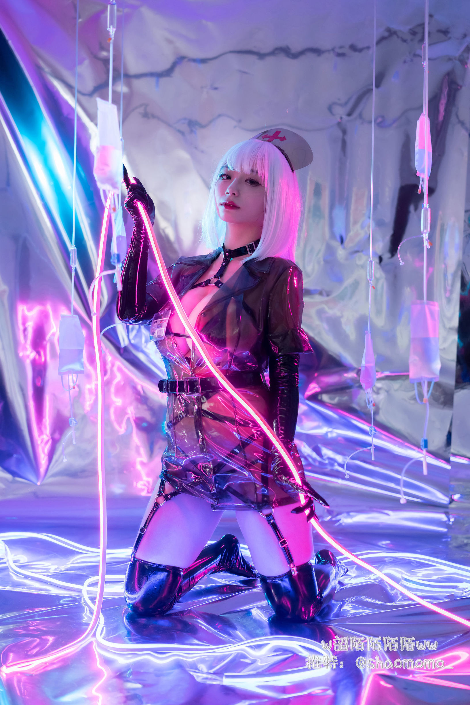 COS福利] Cosplay美女韶陌陌 - 透明護士
