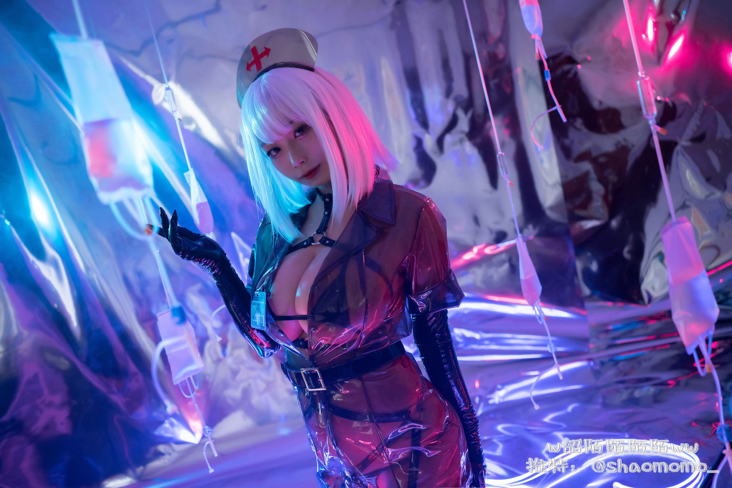 COS福利] Cosplay美女韶陌陌 - 透明護士