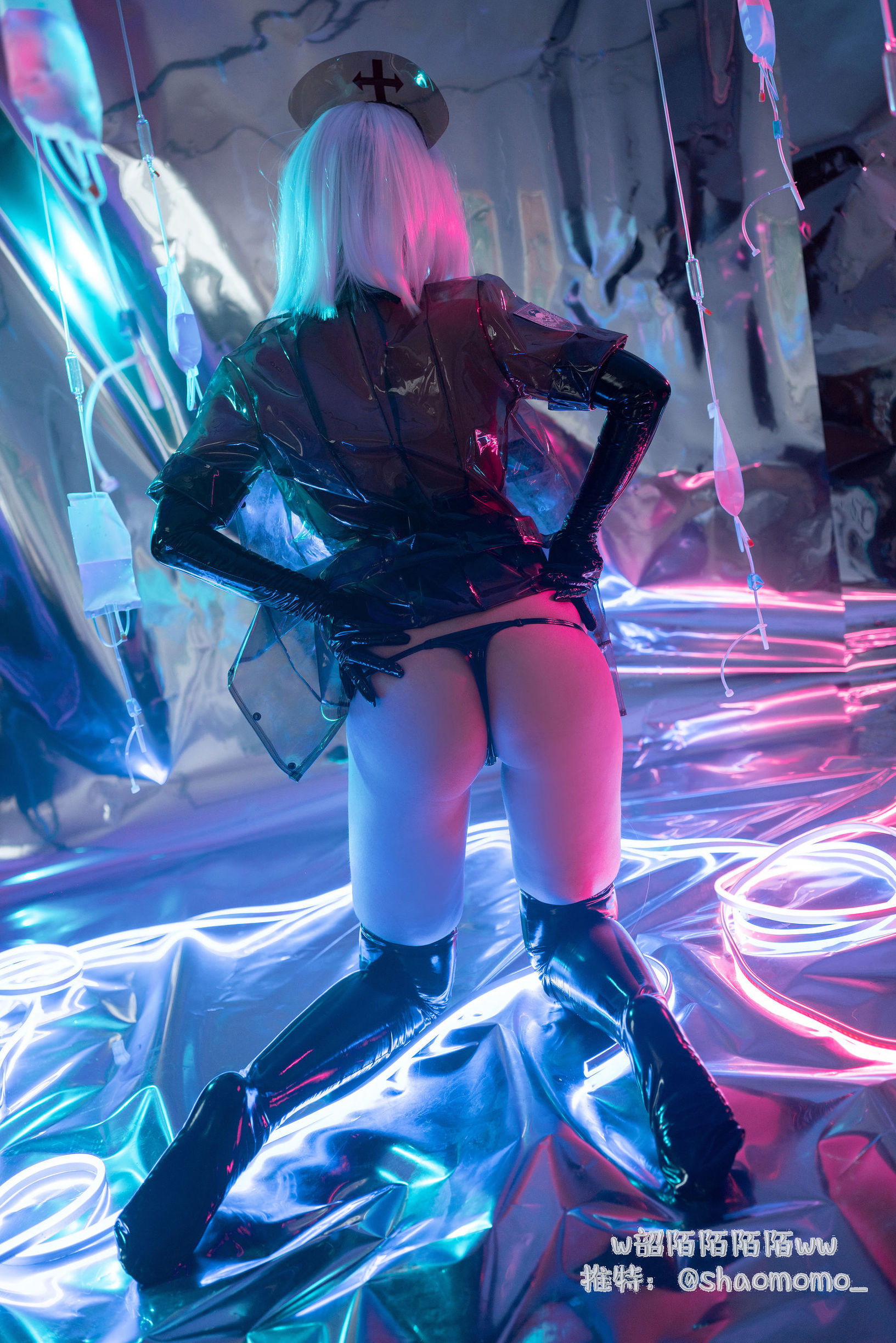 COS Welfare] Cosplay Beauty Shao Momo - Transparent Nurse