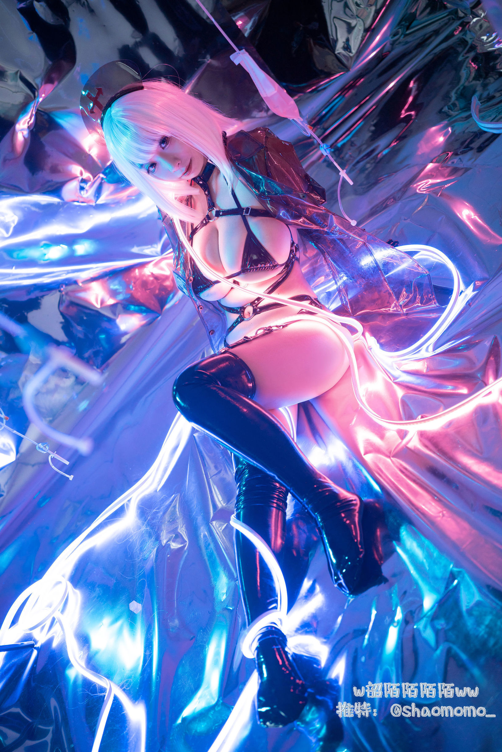 COS Welfare] Cosplay Beauty Shao Momo - Transparent Nurse