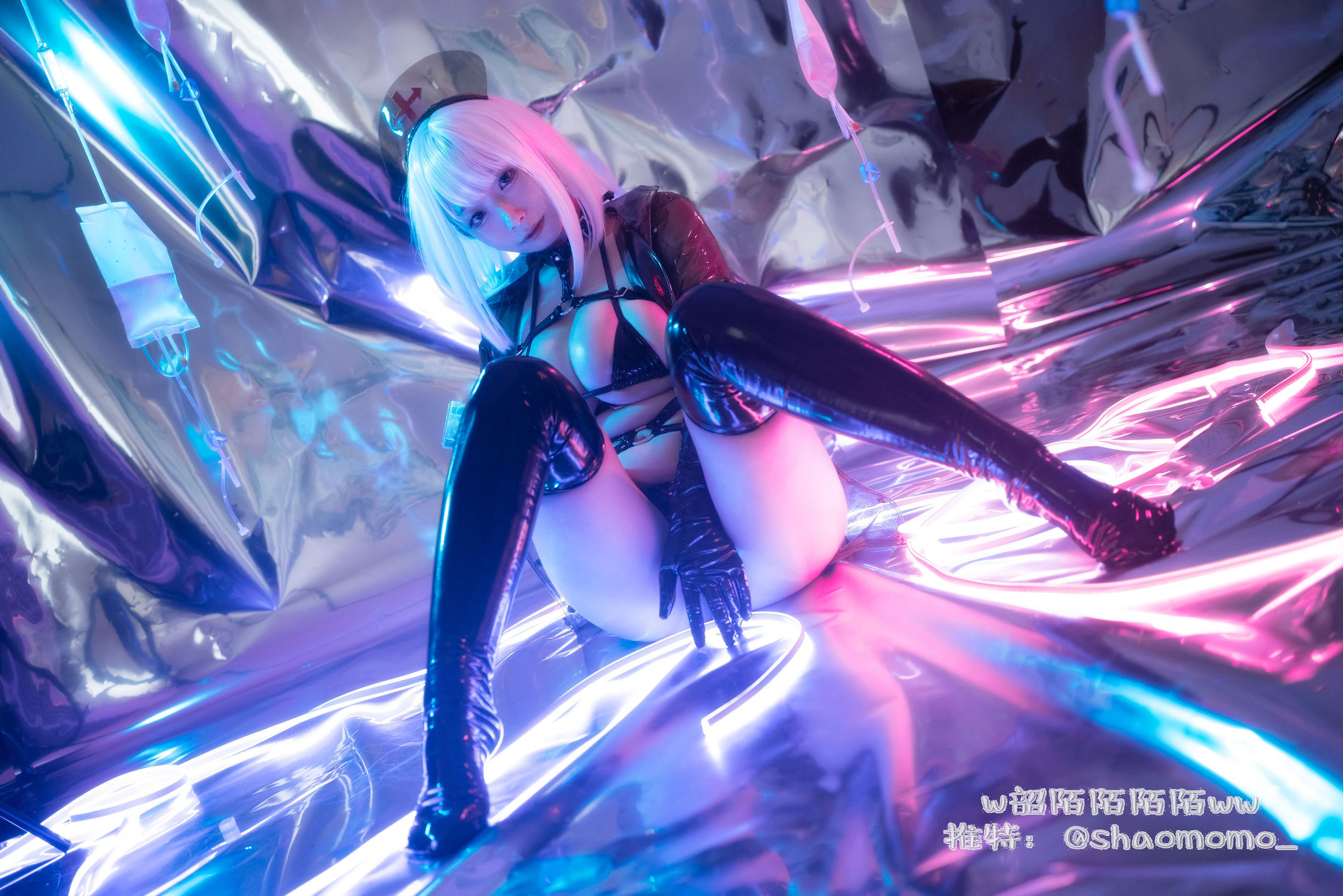 COS福利] Cosplay美女韶陌陌 - 透明護士