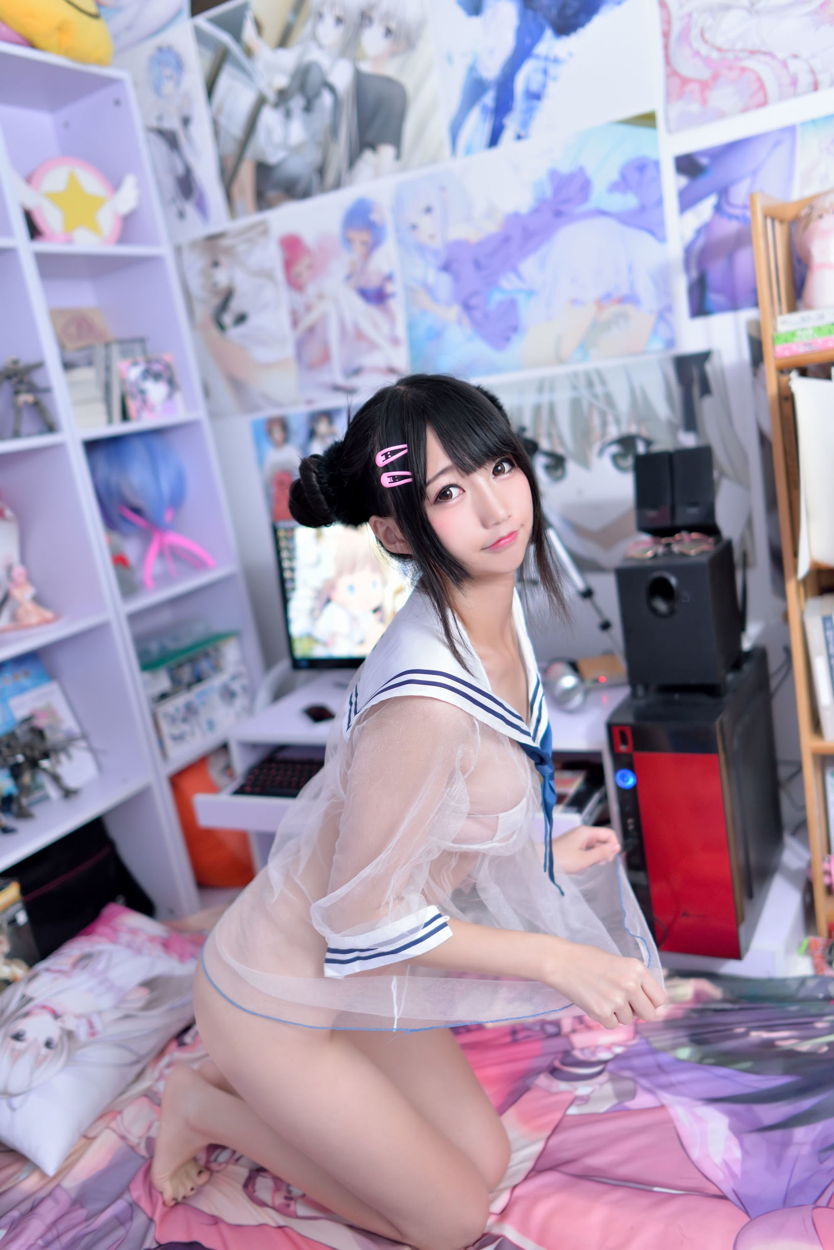 COS福利] 娜吉沙魔物喵 - 電玩少女