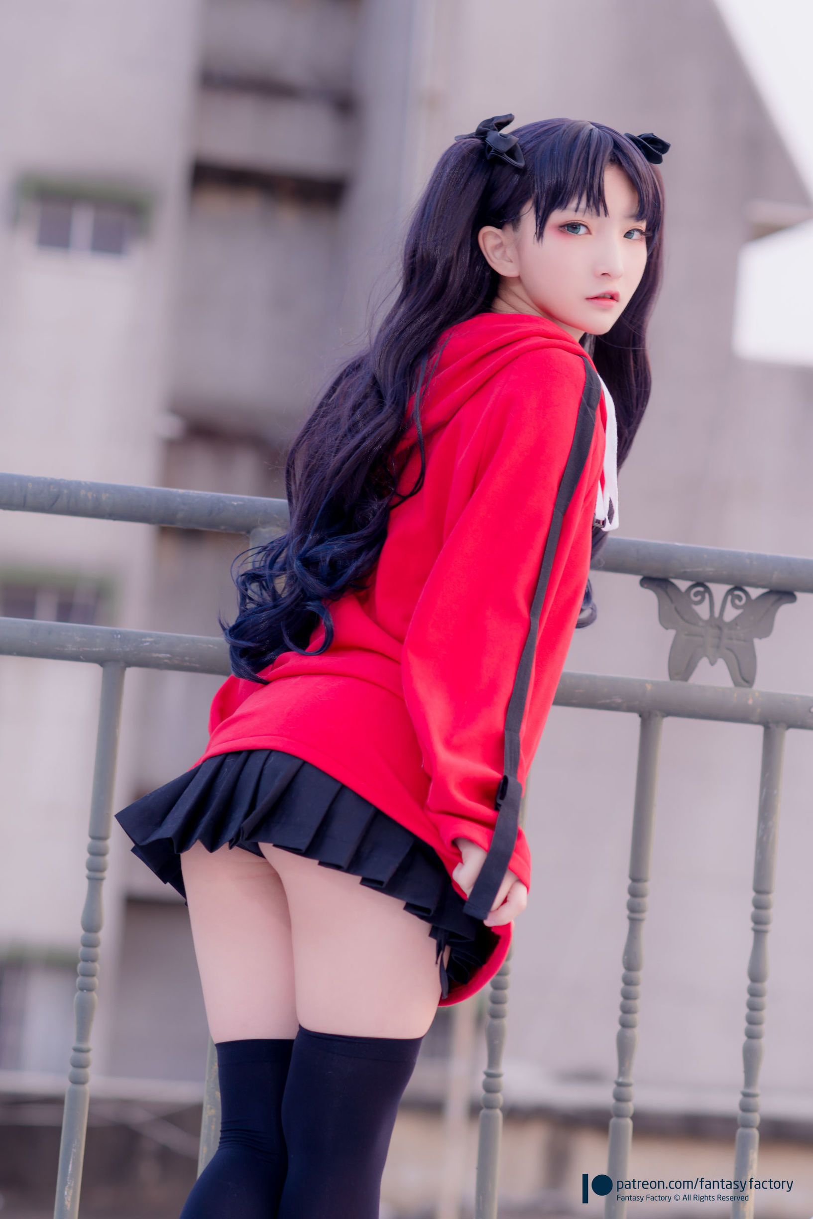 Xiaoding 单车少女 黑胶 情趣网衫 Photo Set